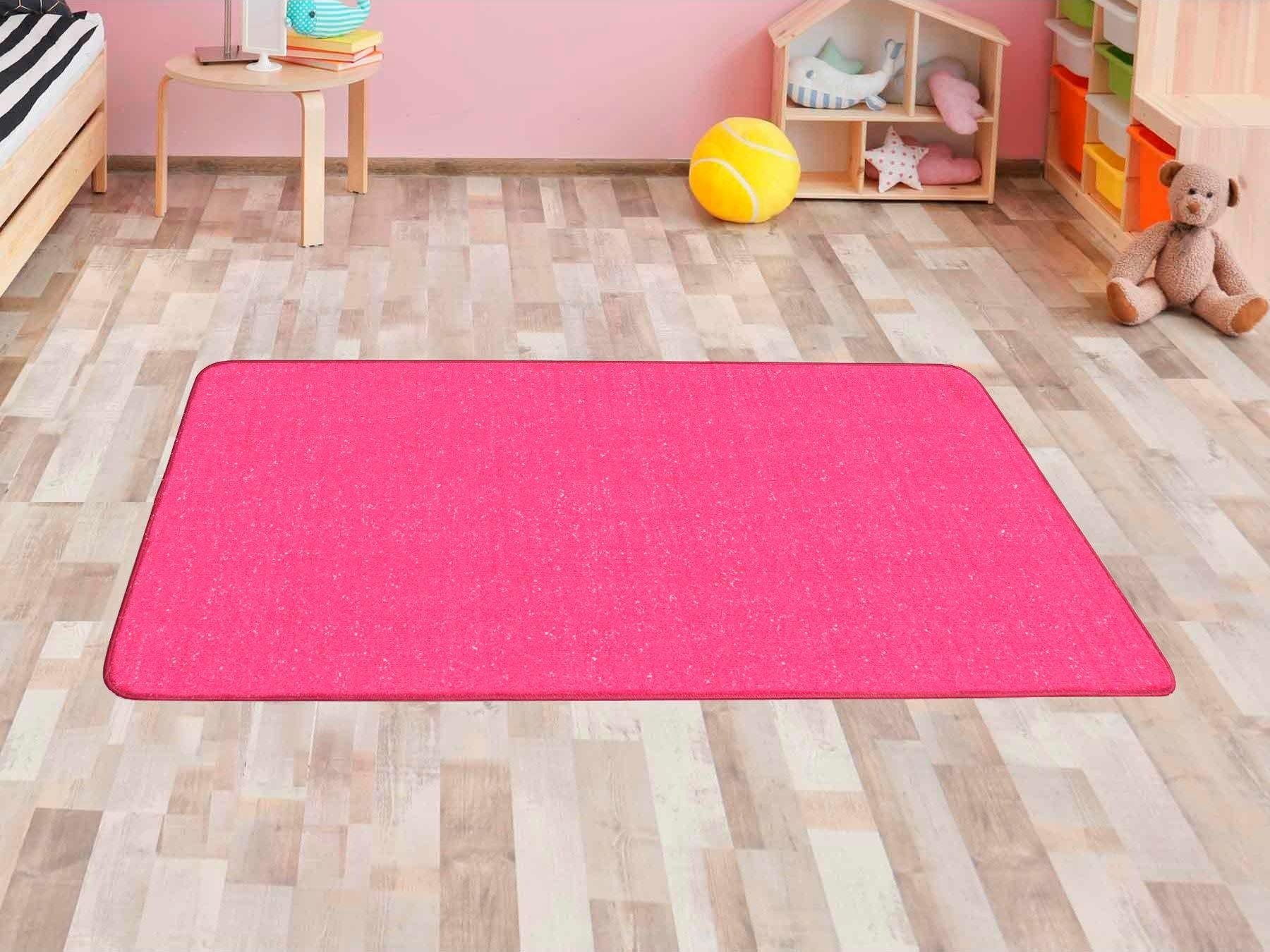 Primaflor-Ideen in Textil Kinderteppich »HARROW FLASH«, rechteckig, 5 mm Höhe, Glitzereffekt, Kinderzimmer