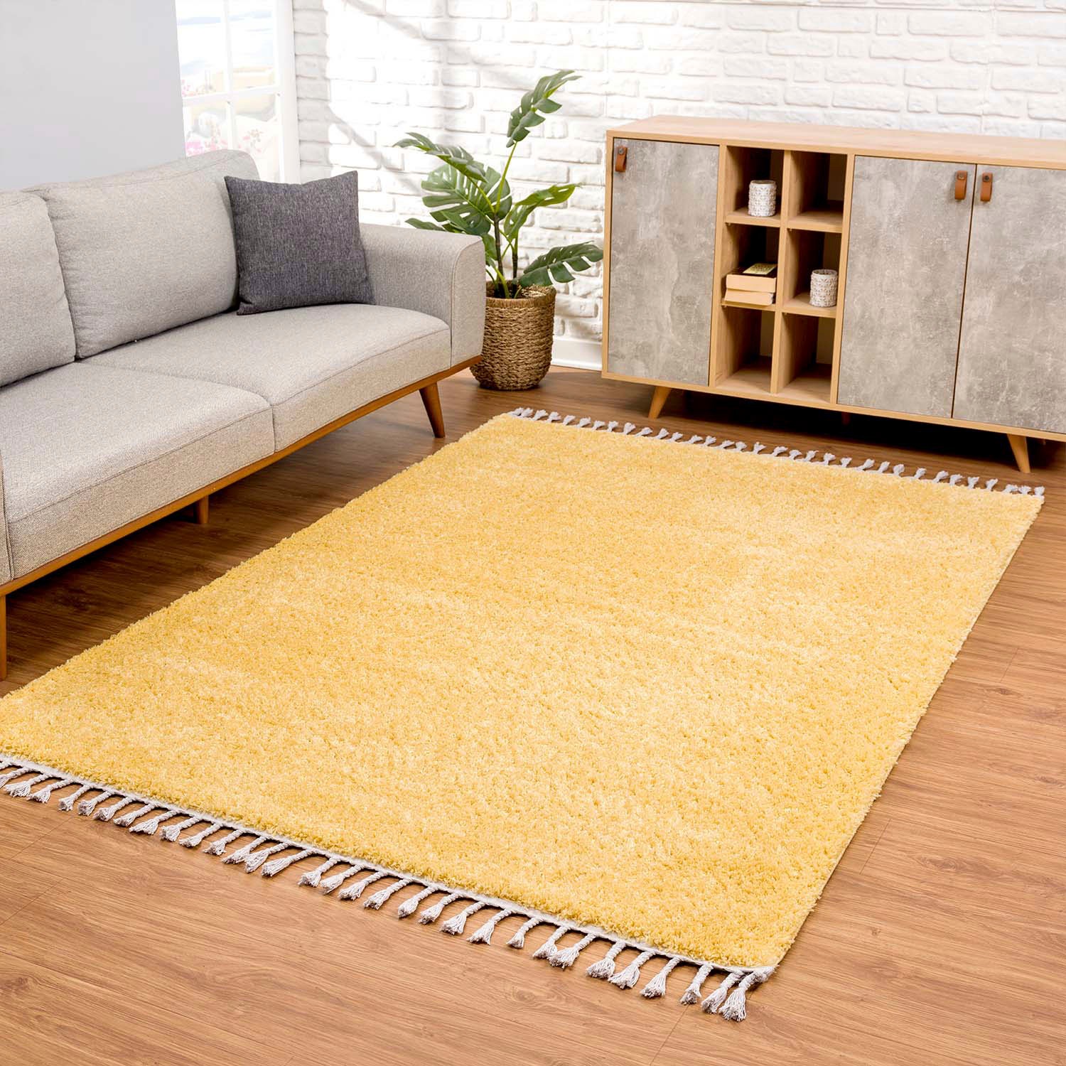 Carpet City Hochflor-Teppich »Pulpy 100«, rechteckig, 30 mm Höhe, Läufer, w günstig online kaufen