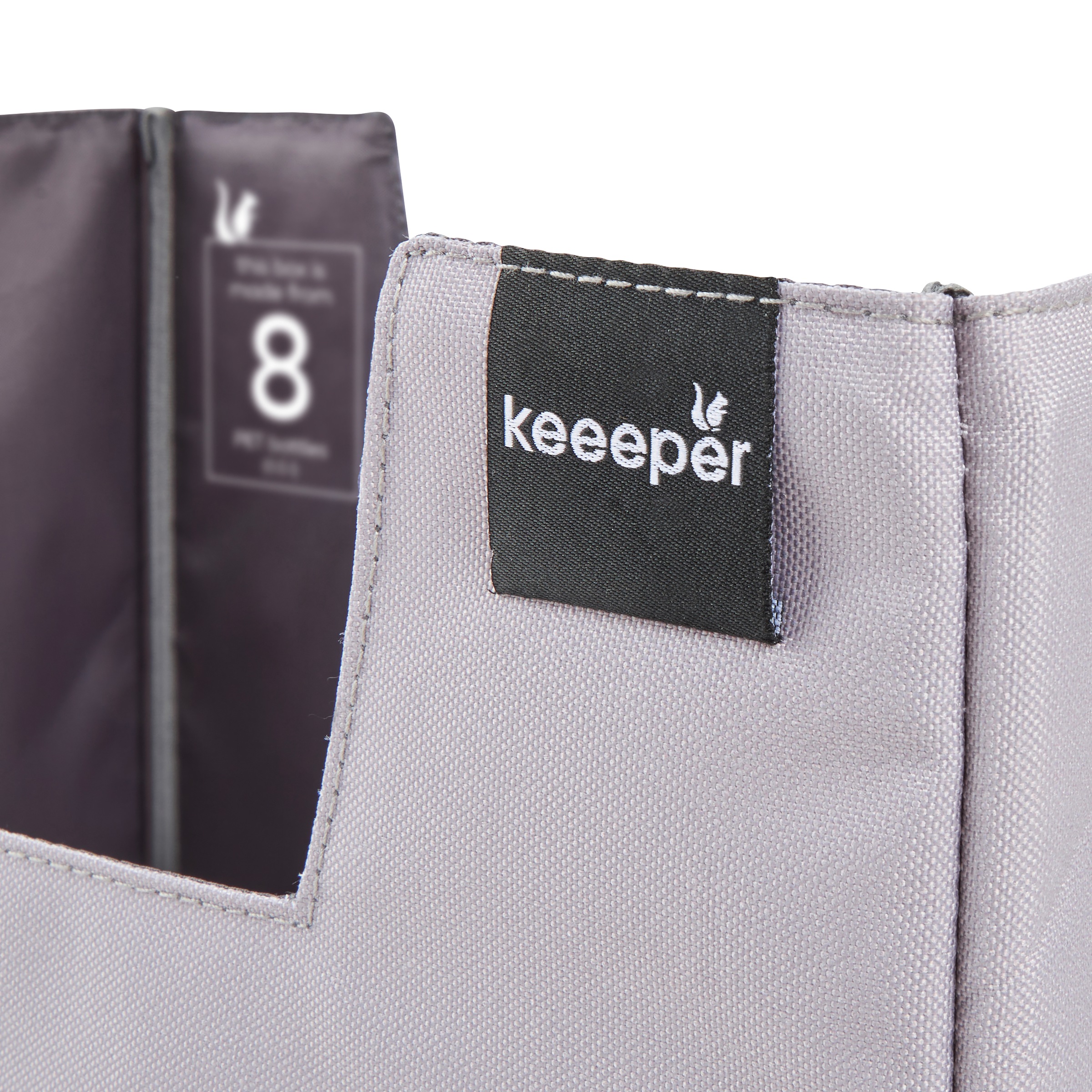 keeeper Faltbox »neo, faltbarer Einkaufsorganizer für Klappboxen«, (1 St.), aus recycelten PET-Flaschen