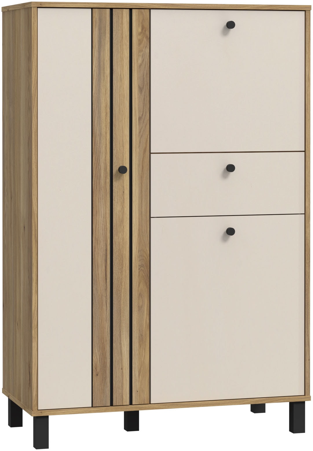 FORTE Highboard »Killarney«, Highboard, Soft Close, Stauraum