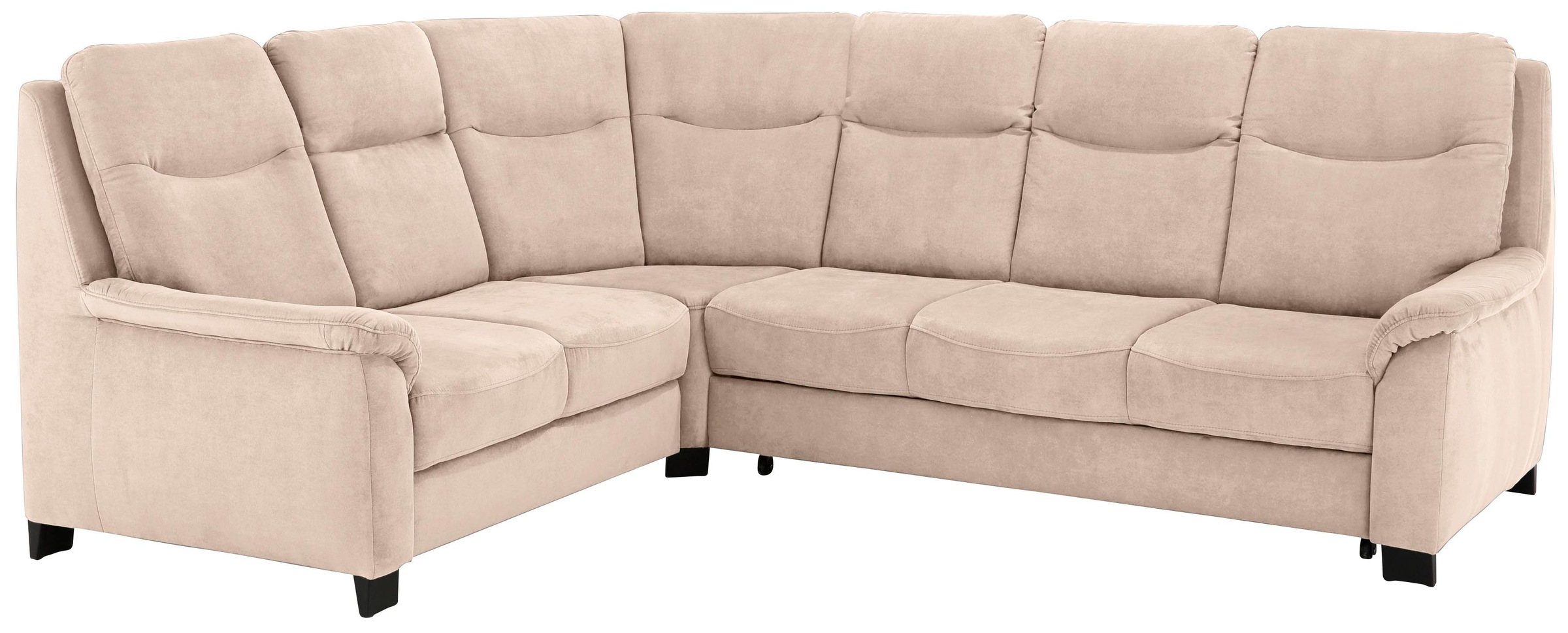 Home affaire Ecksofa »Boccaccio L-Form«, mit Federkern, incl. Kopfteilverstellung, wahlweise Bettfunktion