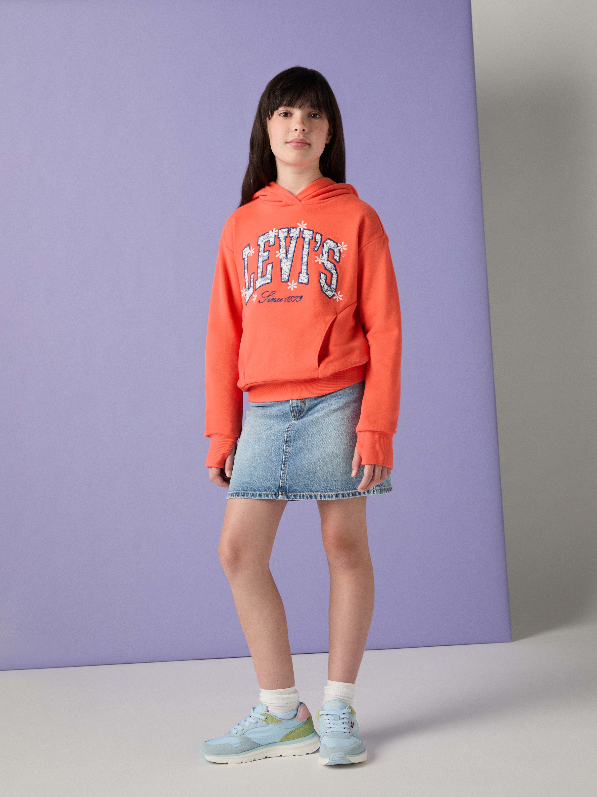 Levi's® Kids Jeansrock »LVG ICON SKIRT« mit einstellbarer Weite, for Girls
