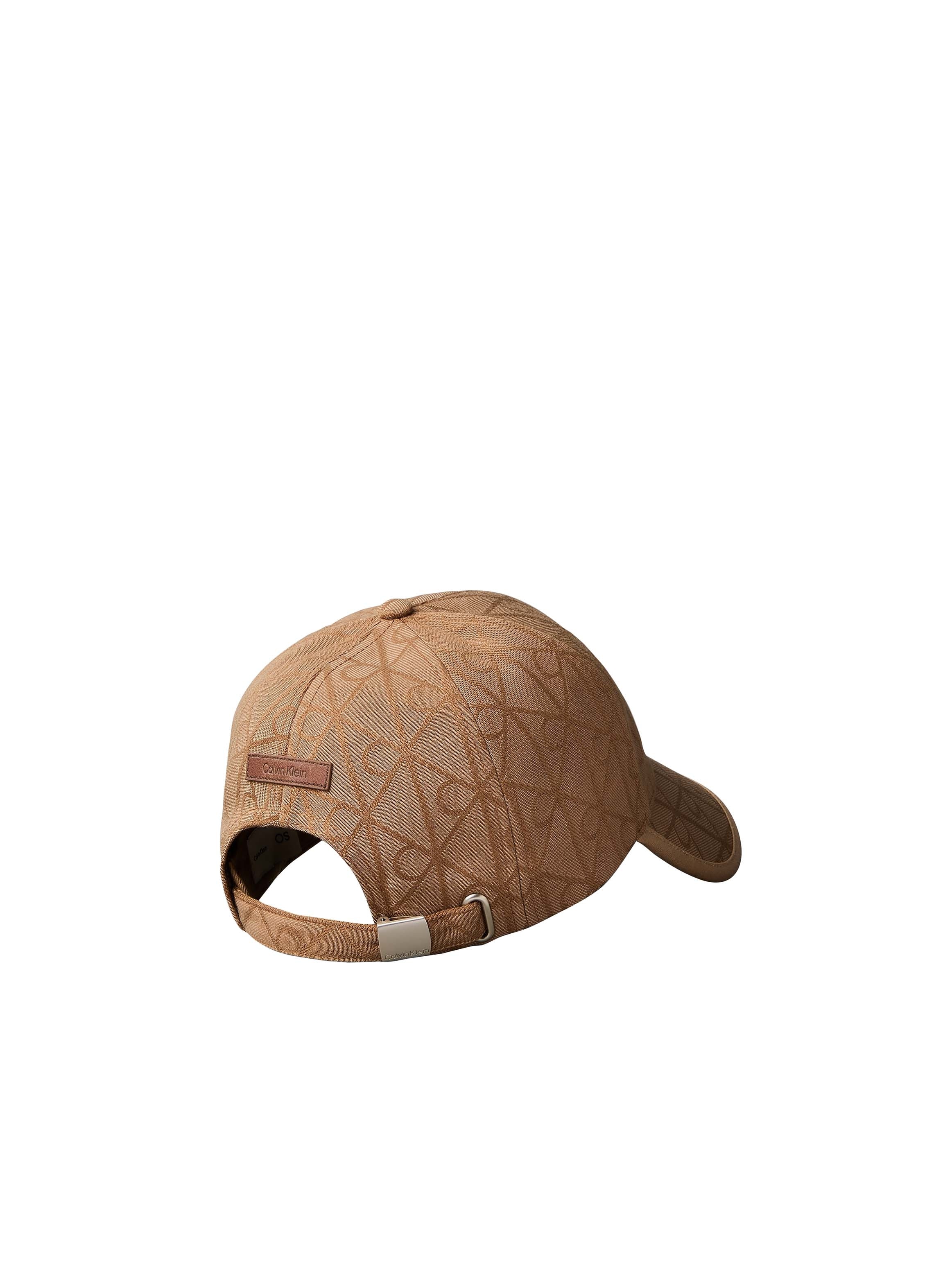 Calvin Klein Jeans Baseball Cap »LOGO AOP JACQUARD (BAG TIE BACK)« Regular fit und größenverstellbar