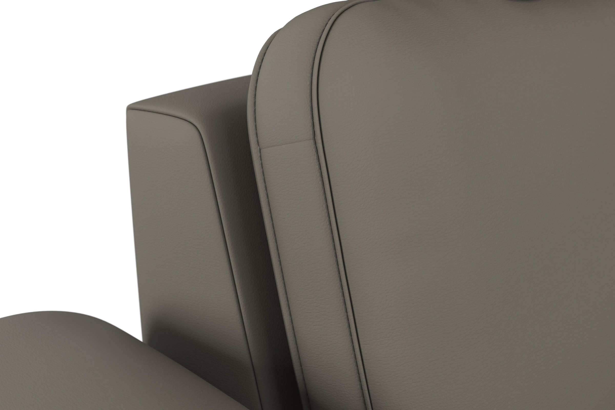 sit&more Wohnlandschaft »Bendigo U-Form«, inklusive Sitztiefenverstellung, Bodenfreiheit 12 cm, in 2 Fußfarben