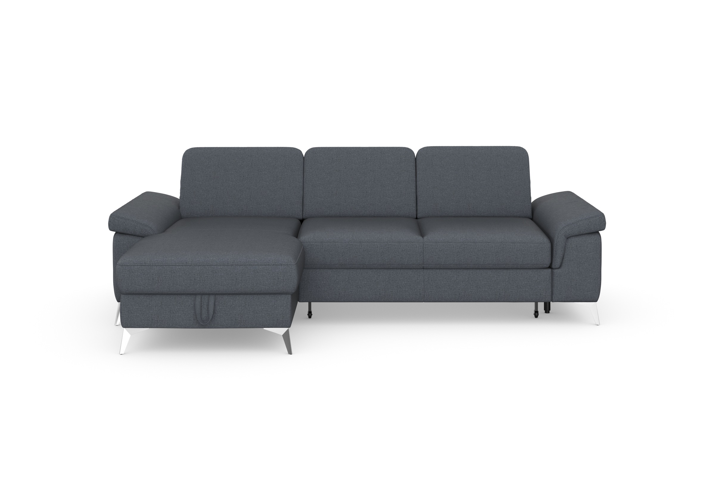 sit&more Ecksofa »Padua L-Form«, inklusive Sitztiefenverstellung, Armteilfunktion und Federkern