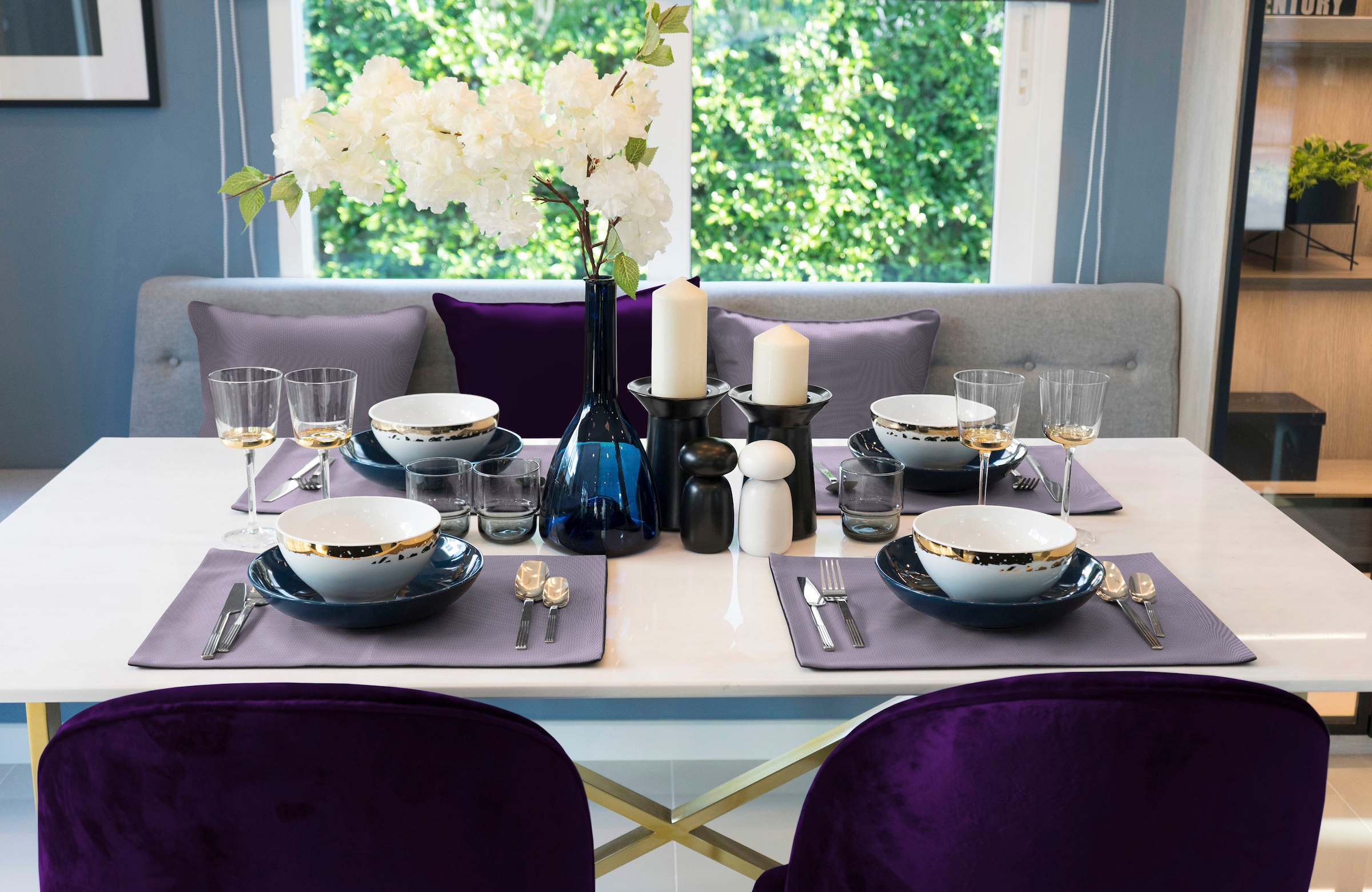 Adam Platzset »Uni Collection Light« GOTS zertifiziert, Made in Germany günstig online kaufen