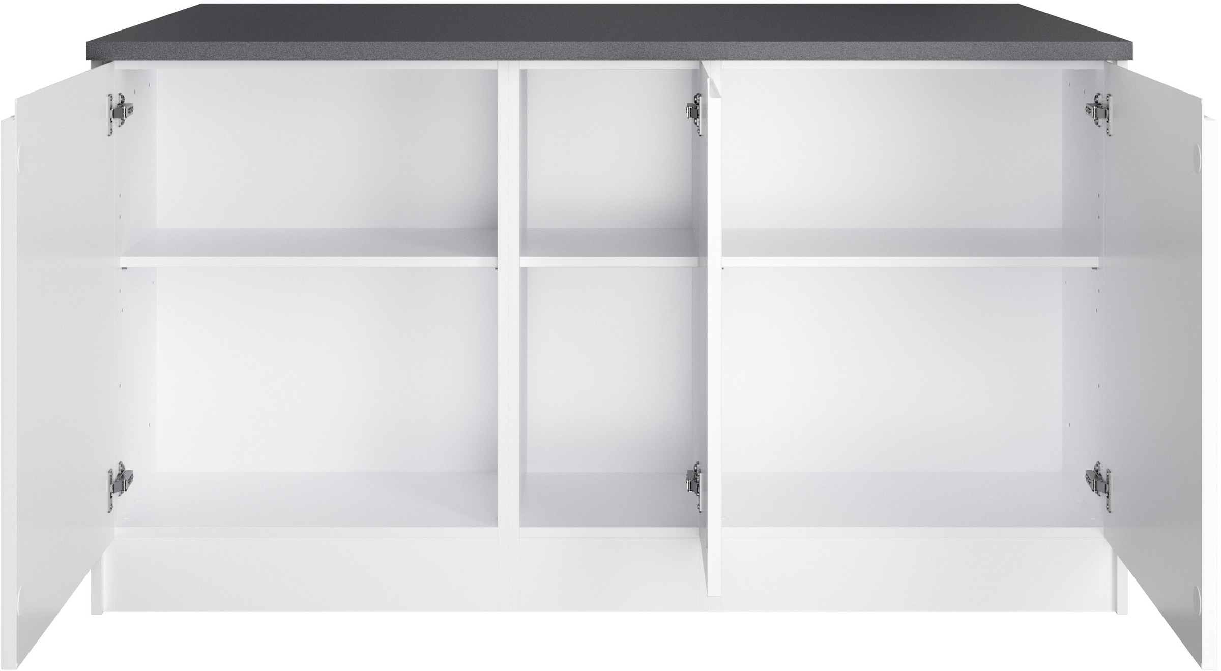 HELD MÖBEL Kücheninsel »Virginia«, Breite 153 cm, MDF-Fronten, Flaschenregal