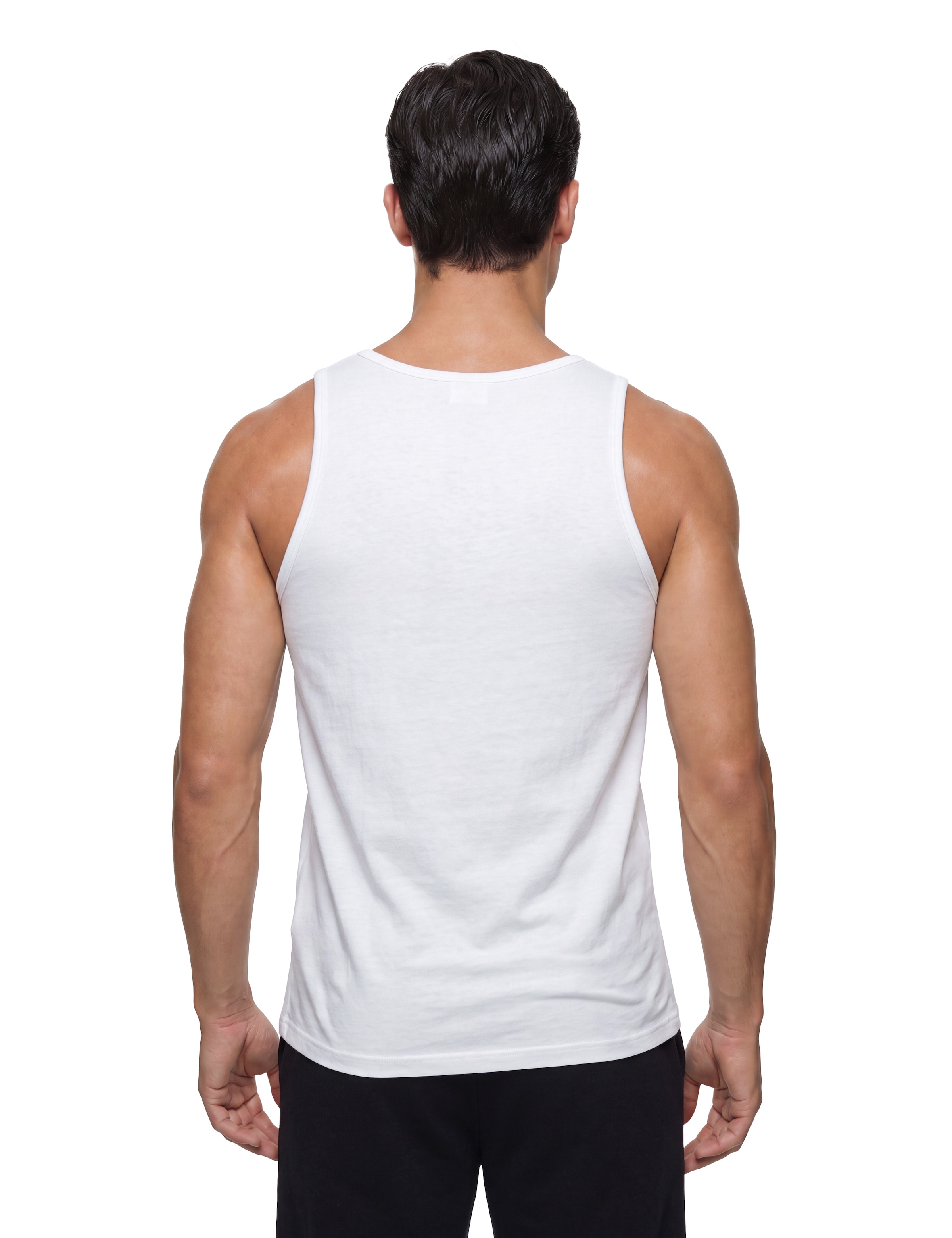 Guess Tanktop »CALEB HERO TANK 2PACK« Packung, 2 Jersey aus Baumwolle