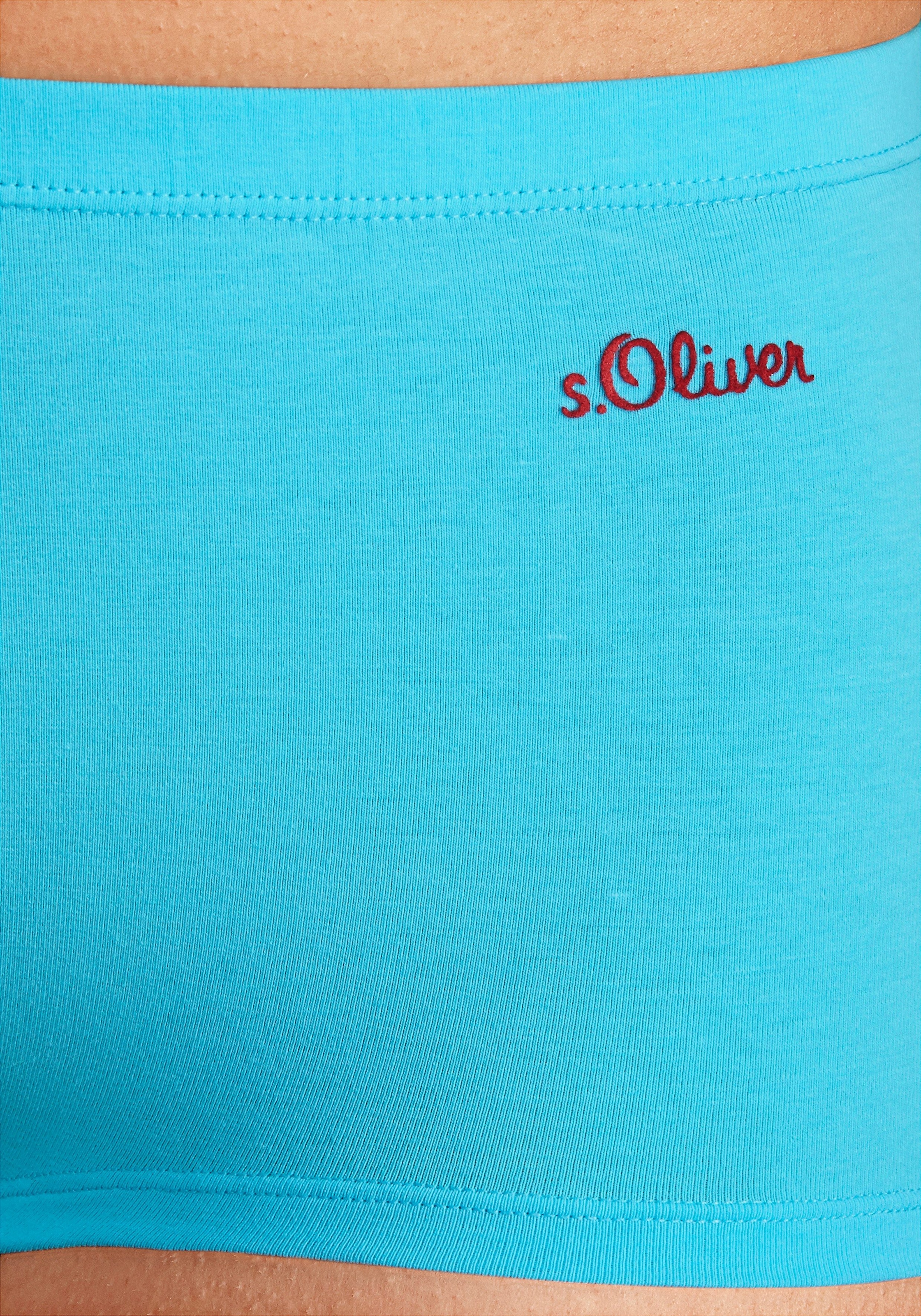 s.Oliver Panty, (Packung, 3 St.), aus elastischer Baumwoll-Qualität