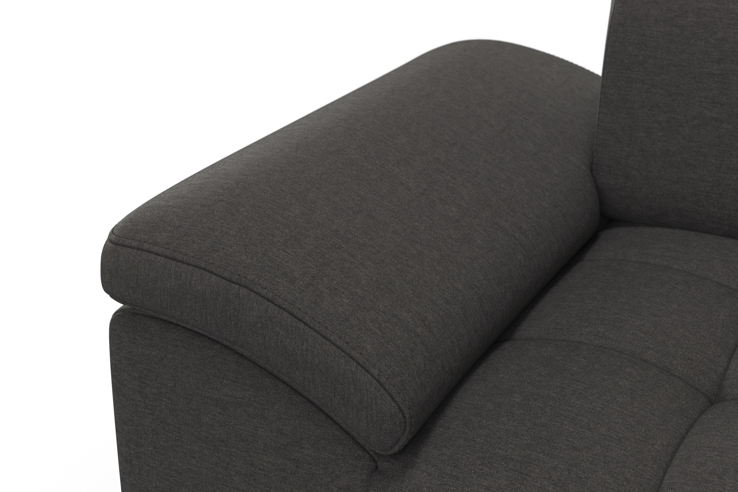 sit&more Ecksofa »Cool L-Form«, wahlweise mit Kopfteilverstellung und Vorziehsitz, motorisch
