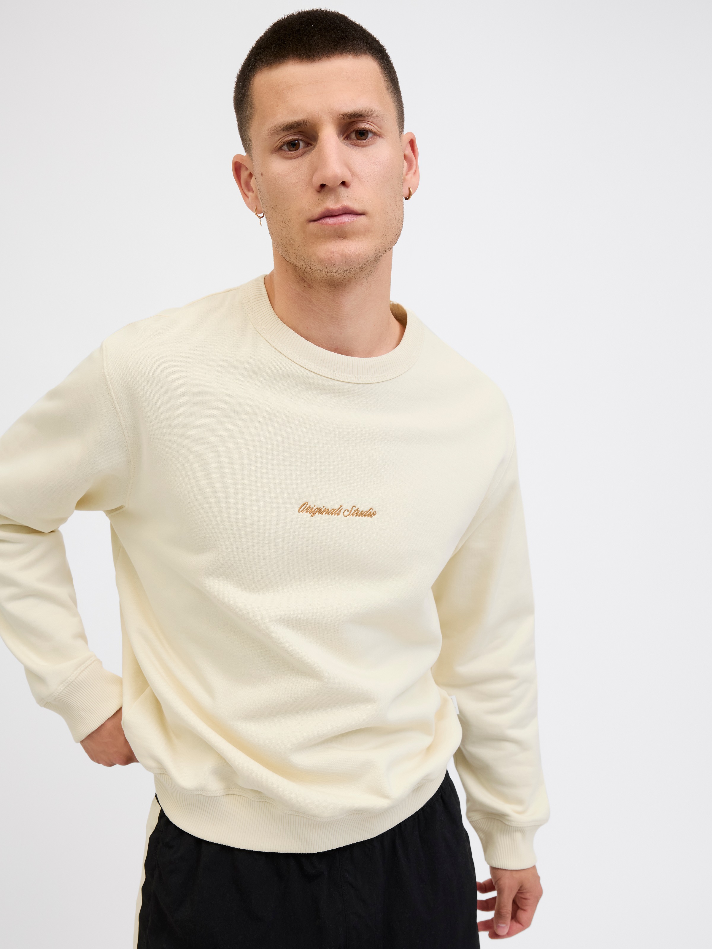 Jack & Jones Sweatshirt »JORNORREBRO EMB SWEAT CREW NOOS«