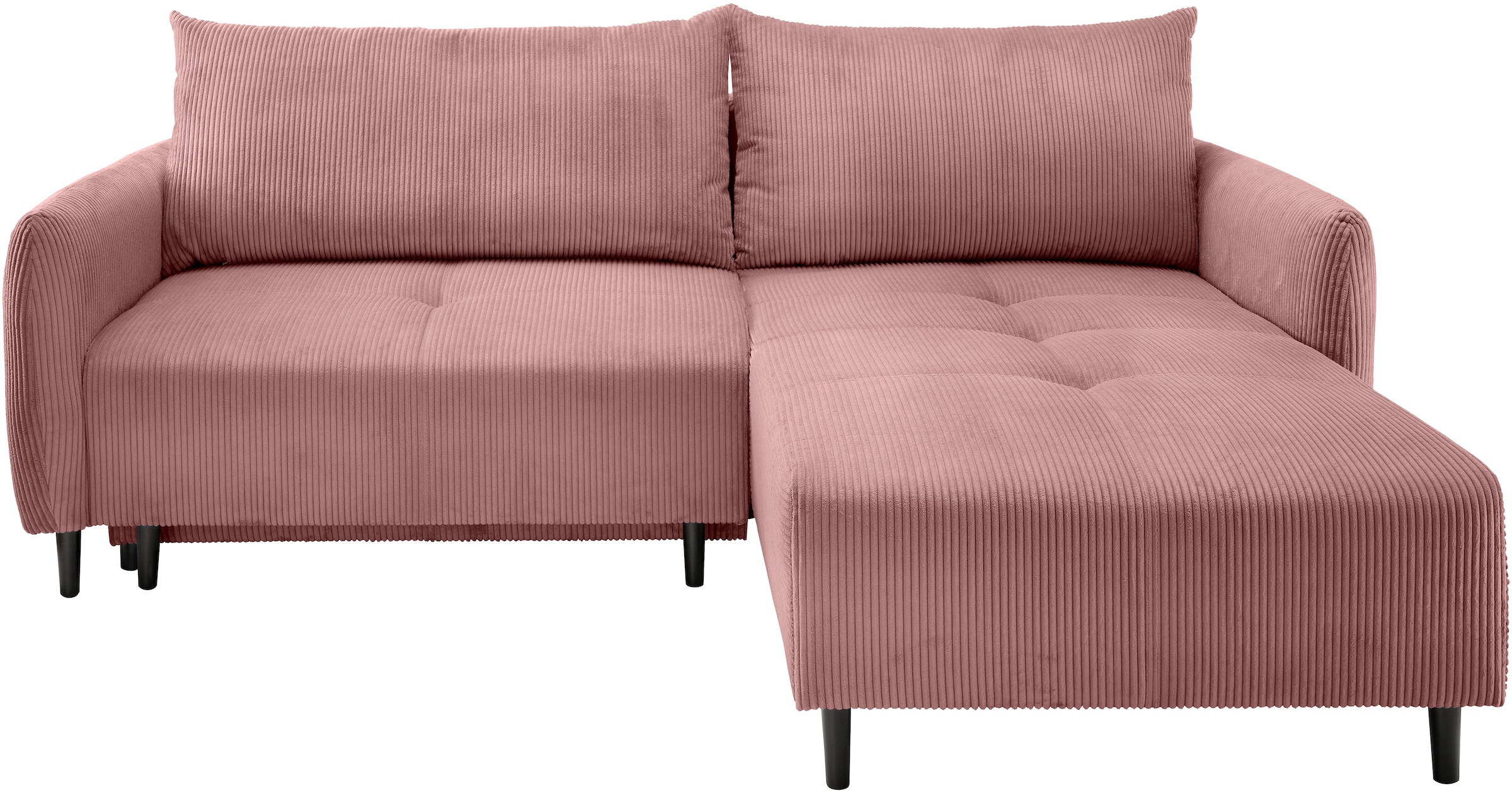 Home affaire Ecksofa »Mara, L-Form, aktueller Cord Bezug und tolle Farben, günstig online kaufen