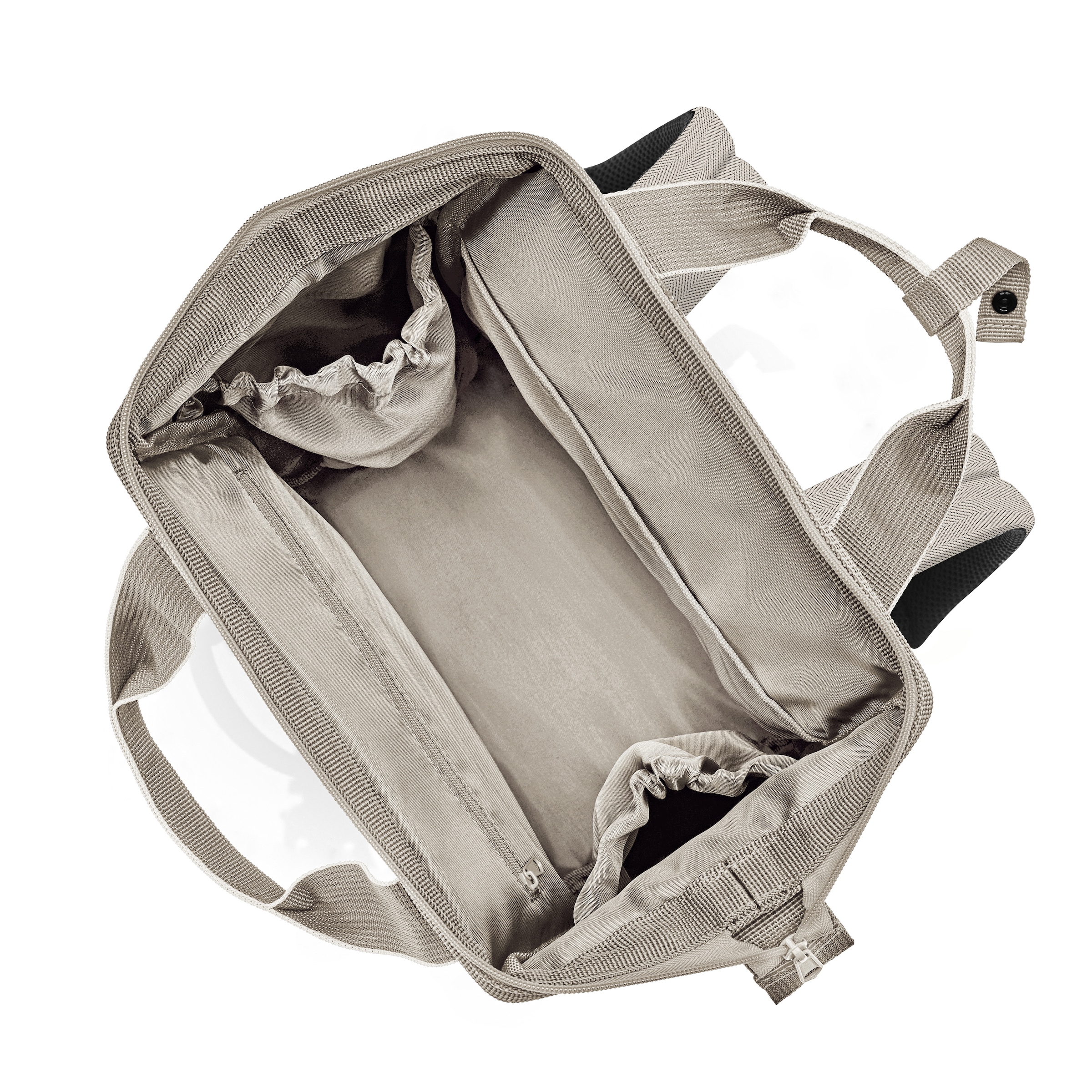 REISENTHEL® Rucksack »reisenthel allrounder R« Stecklasche zur Befestigung an Reisetrolley-Griffen