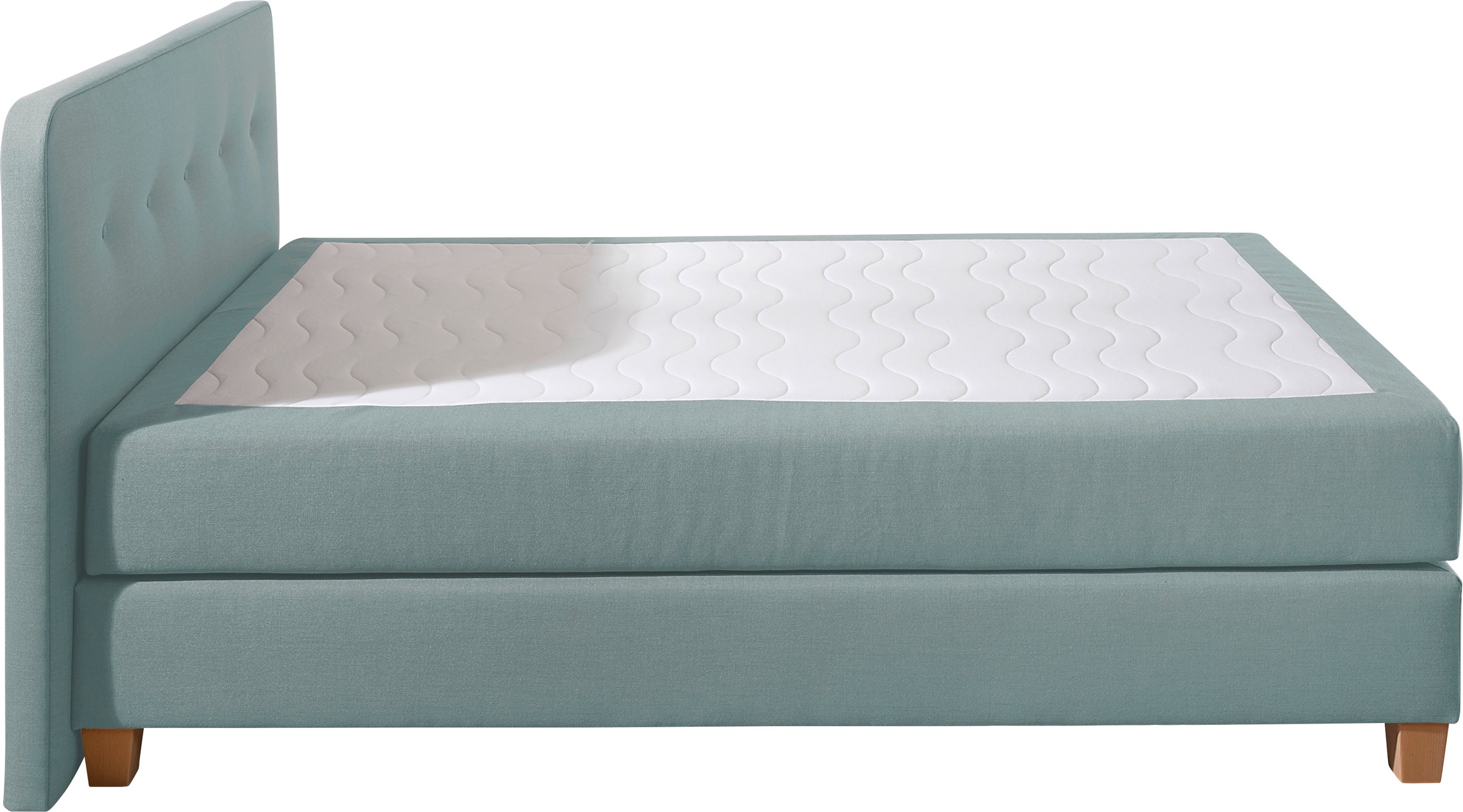 5. Bild von Home affaire Boxspringbett »Fargo«, in Überlänge 220 cm, mit Topper, 3 Ausführungen, 4, Breiten