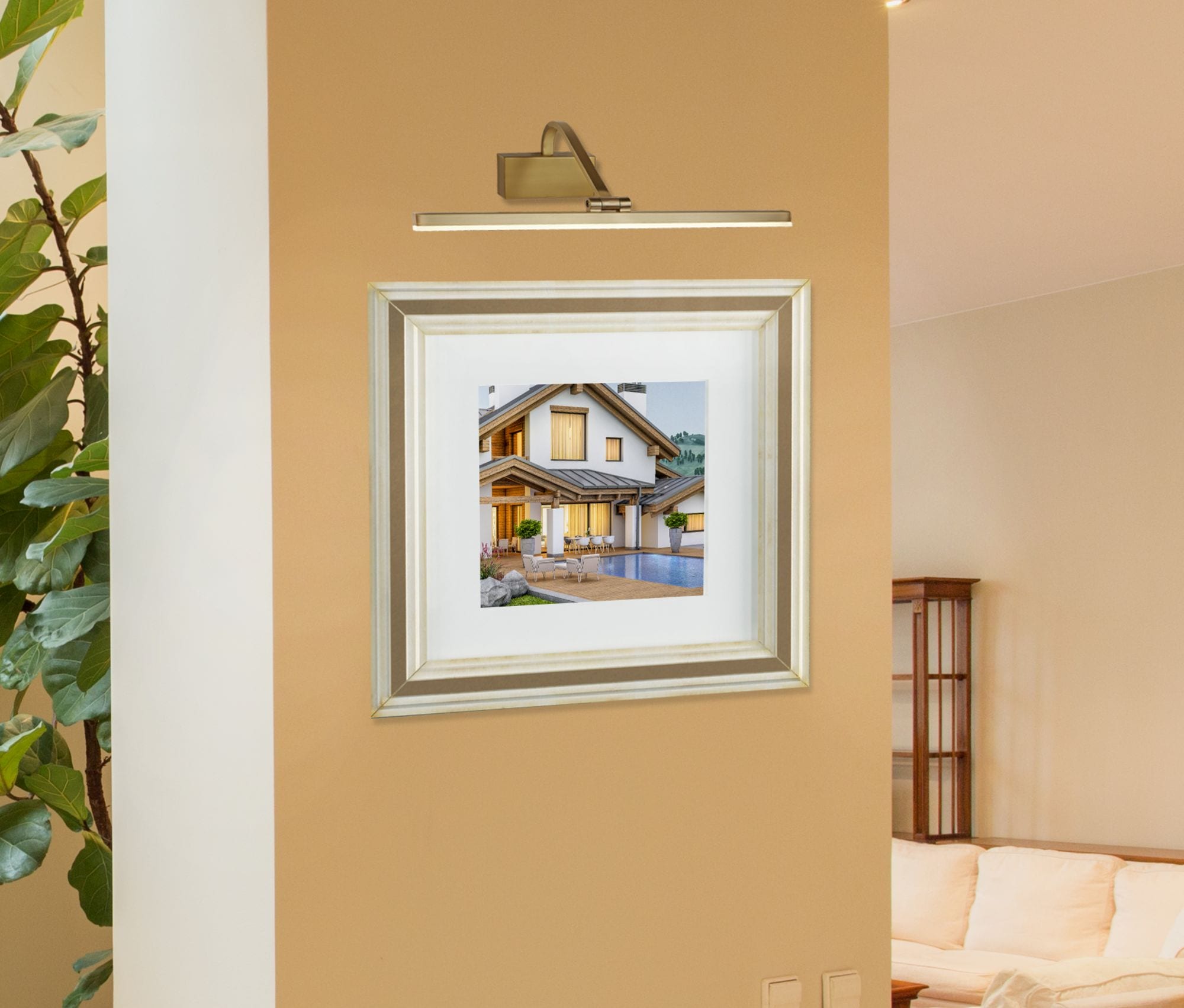 Searchlight LED Bilderleuchte »Bilbao-Bilderleuchte« LED-Modul 1 Stk.