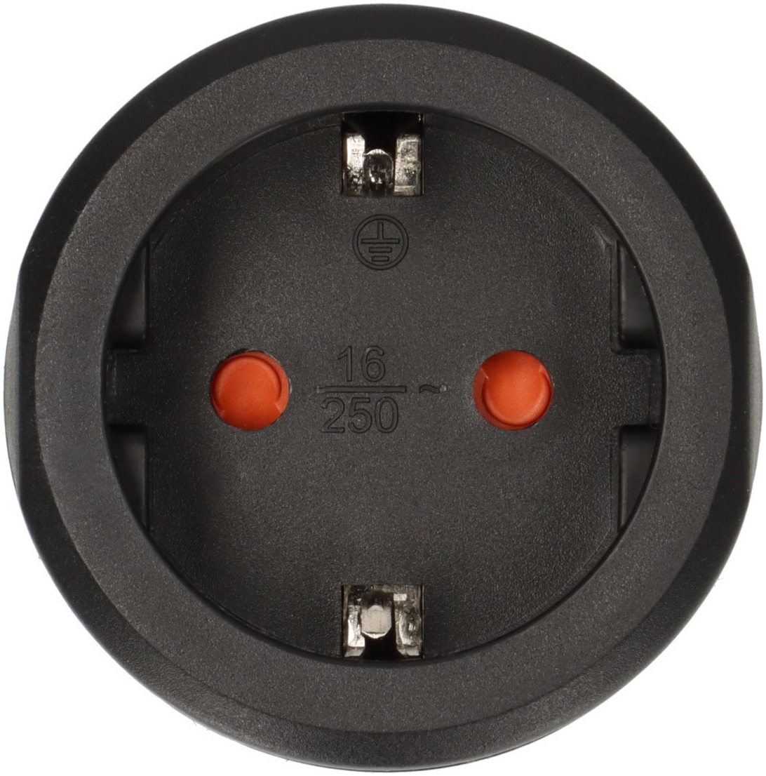 Brennenstuhl Reiseadapter »Reisestecker Schutzkontakt (Italien)« Typ L (Italien) zu Typ F (Schuko)