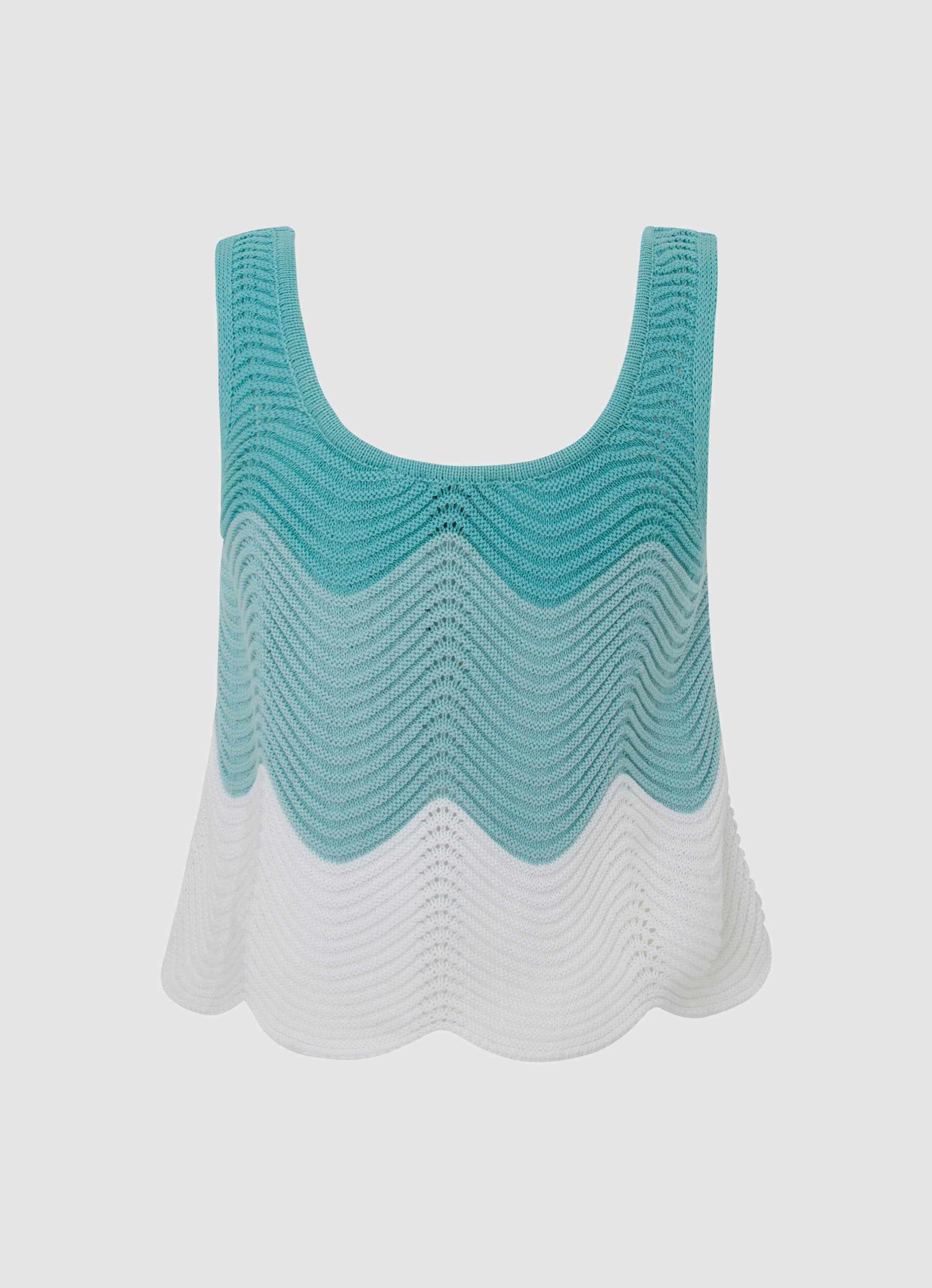 Pepe Jeans Stricktop »GALEA« mit Wellensaum