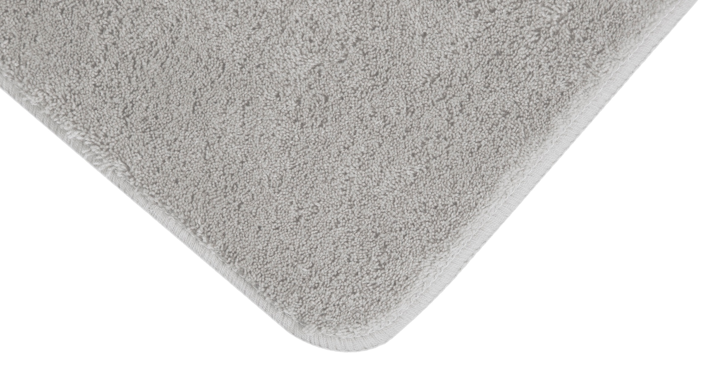 my home Badematte »Merida Kurzflor, Badteppich, Badvorleger, Badezimmer Teppich«, rutschhemmend beschichtet, fußbodenheizungsgeeignet-schnell trocknend-strapazierfähig, Badematten, Uni Farben, als halbrund und rechteckig erhältlich