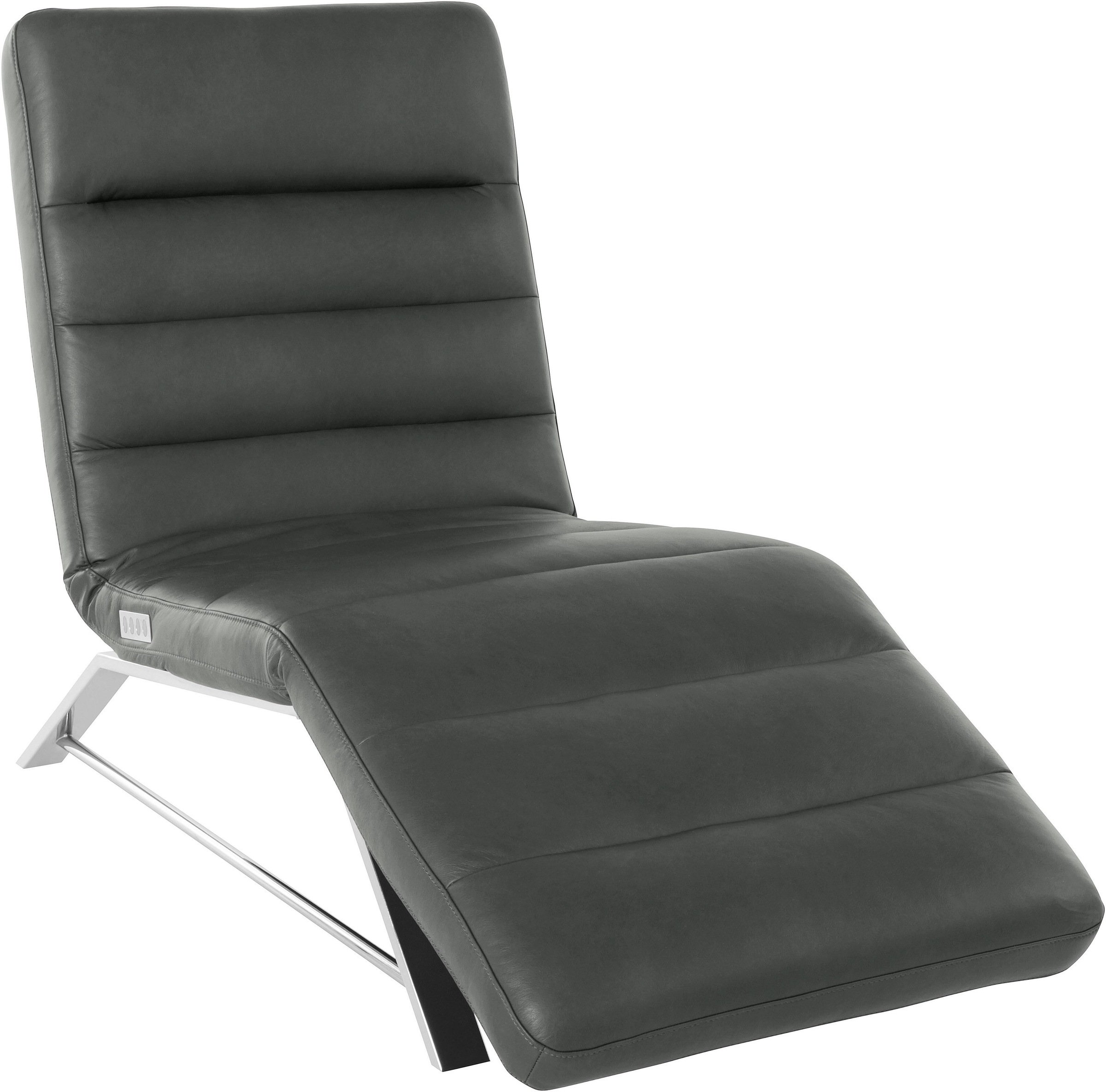 W.SCHILLIG Relaxliege »daily dreams«, Funktionsliege wahlweise mit Motor, Gestell Chrom, Breite 75 cm