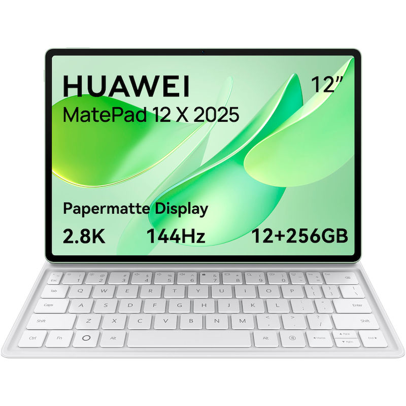 HUAWEI Tablet »MatePad 12 X WiFi 12 + 256 GB inklusive Tastatur« (30, 5 cm / 12 ′′) HarmonyOS 256 GB ) Hellgrün Betriebssystem und Speicher:...