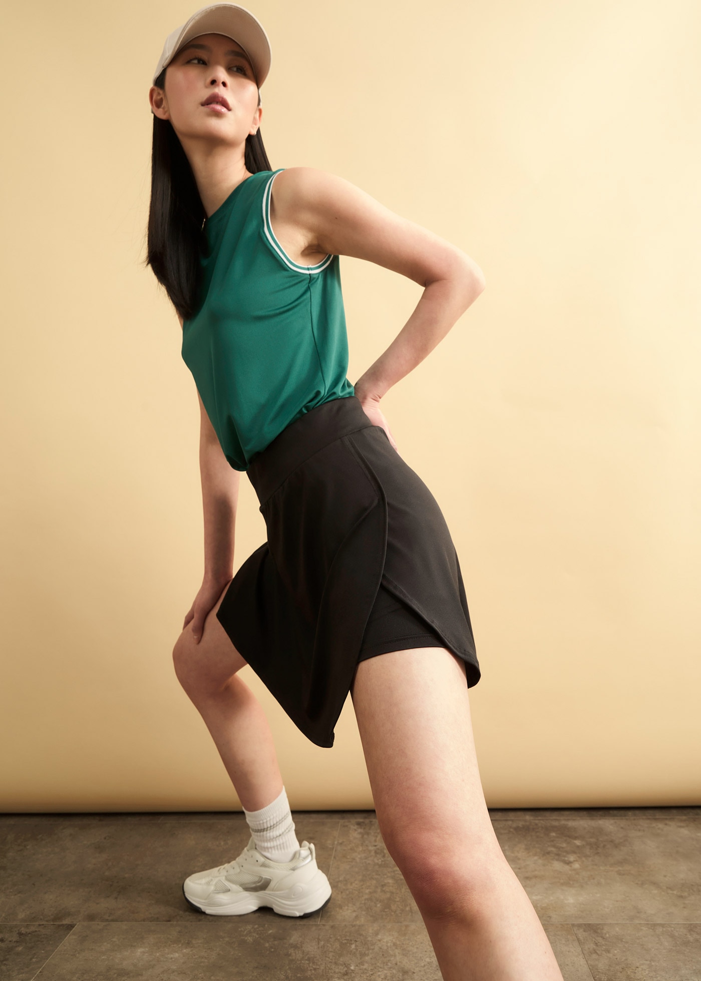 bonprix Sommerrock »Sport-Rock mit integrierter Radlerhose, schnelltrocknend« Sport-Rock mit integrierter Radlerhose, schnelltrocknend