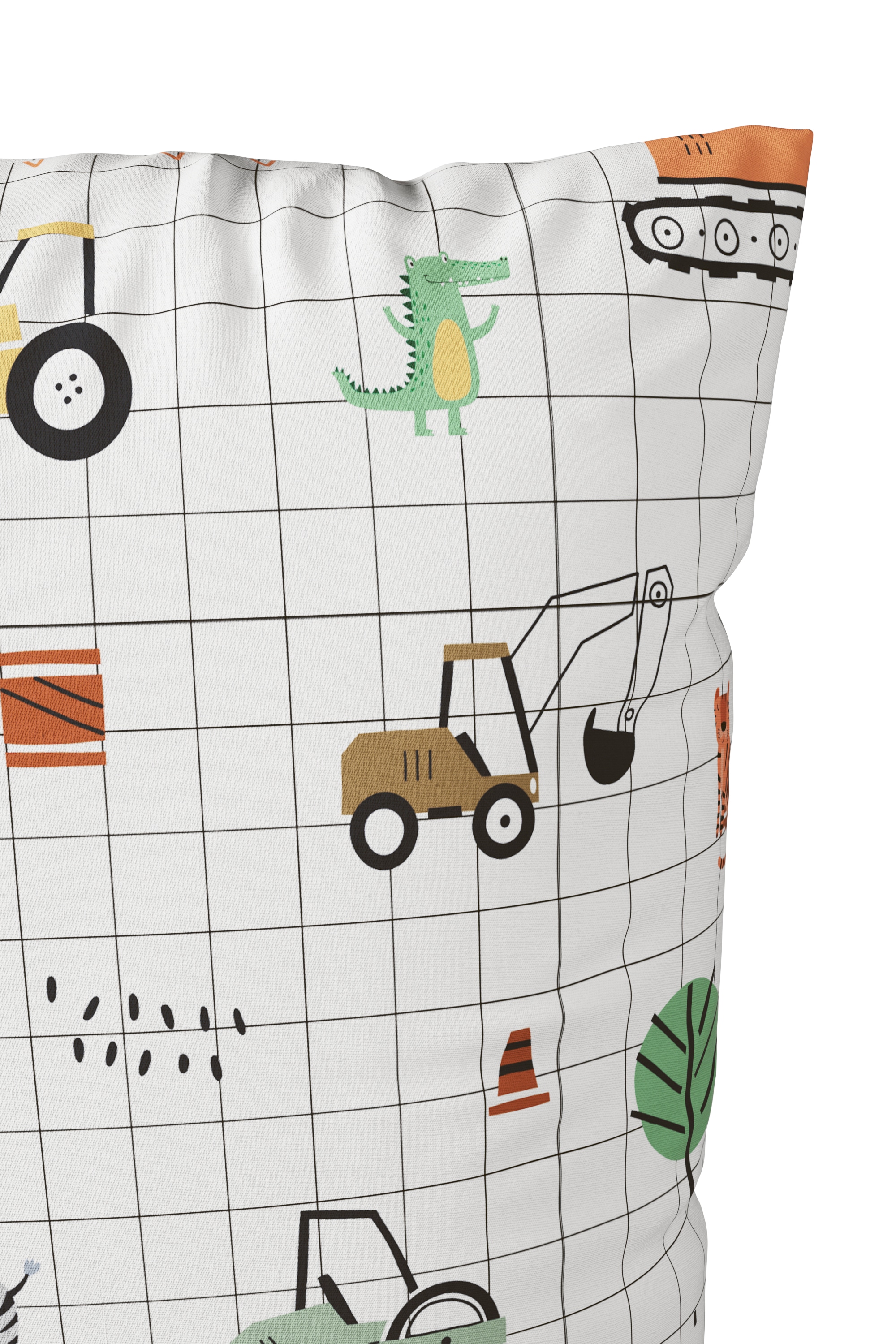 Lüttenhütt Kinderbettwäsche »CUDDLEE«, in vielen Designs: Dino,Einhorn,Weltraum,Baustelle,Herz,Trecker,Safari