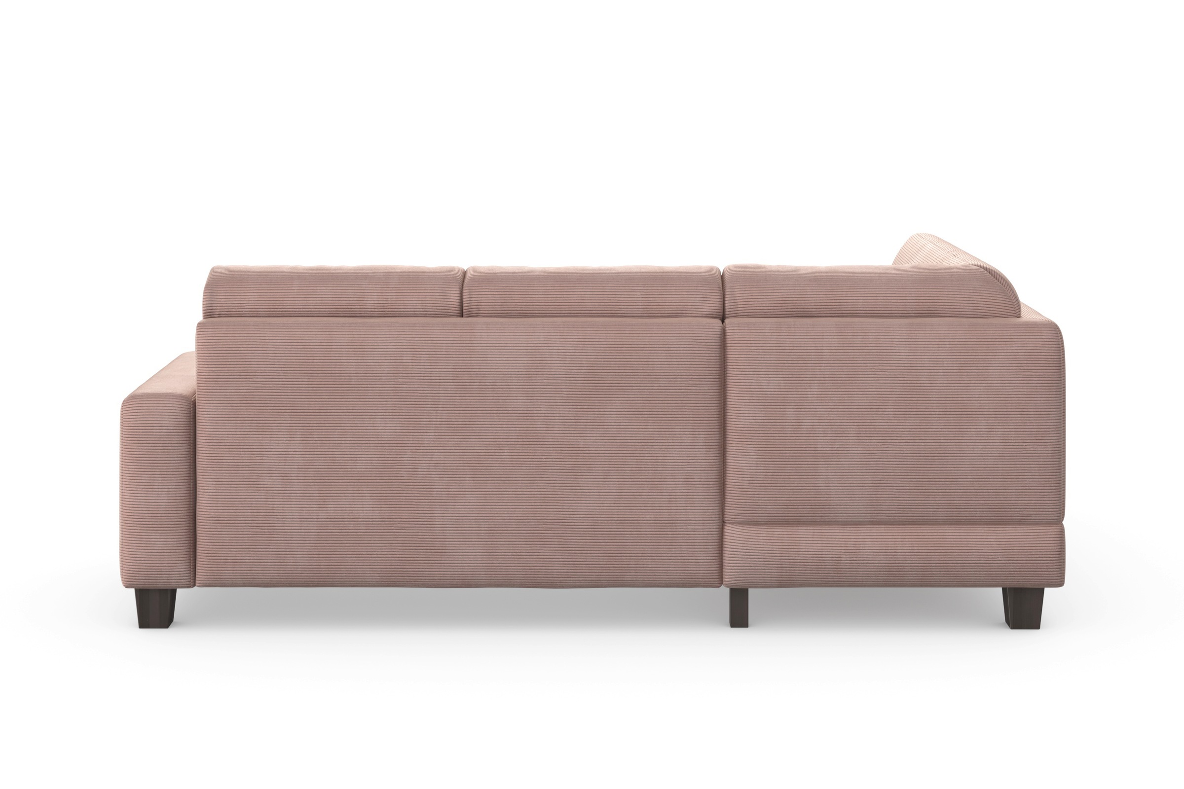 Home affaire Ecksofa »Summer L-Form«, mit Ottomane, mit oder ohne Bettfunktion und Bettkasten, Cord-Bezug