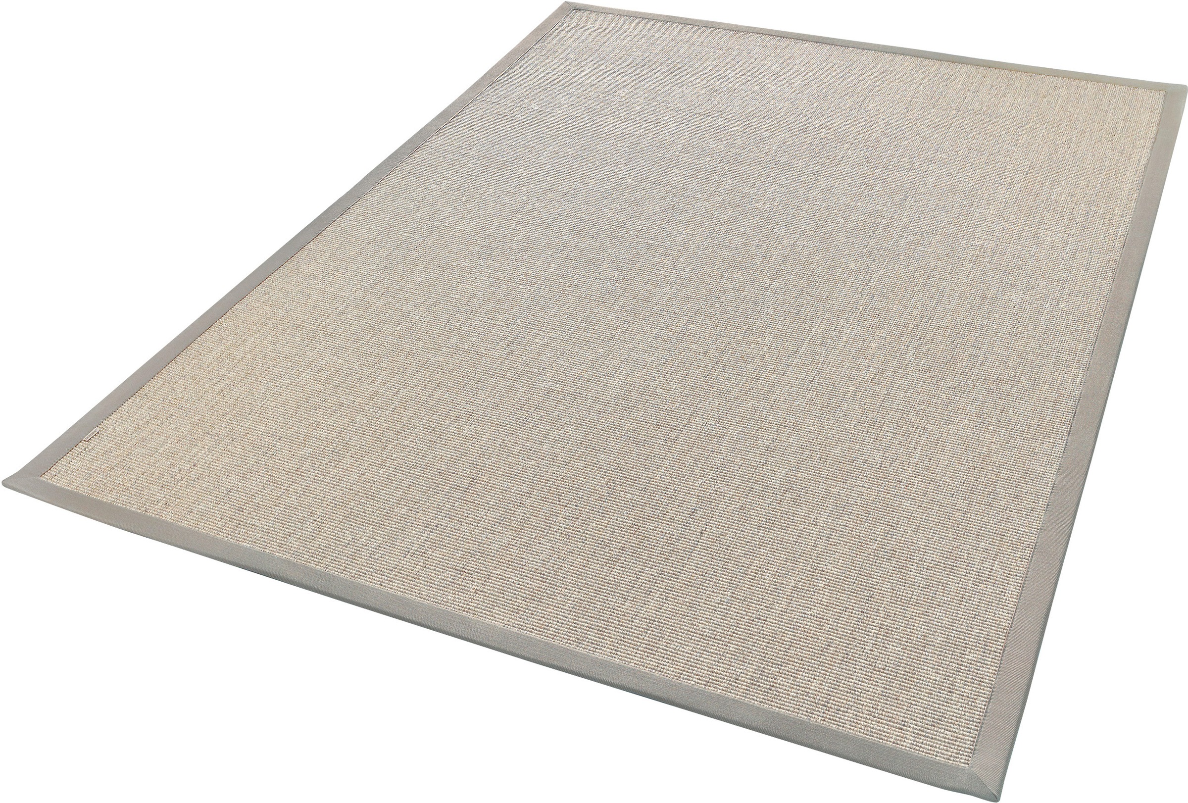 Dekowe Sisalteppich »Mara S2 mit Bordüre«, rechteckig, 5 mm Höhe, Flachgewebe, Material: 100% Sisal, Wohnzimmer