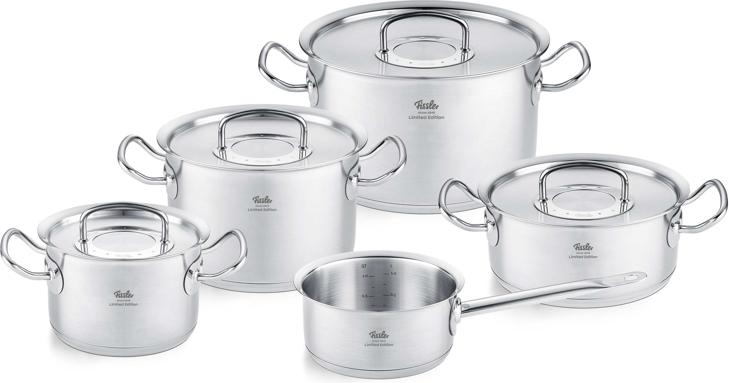 Fissler Topf-Set »Original-Profi Collection® Retro« Set, 3 Kochtöpfe,1 Brat günstig online kaufen