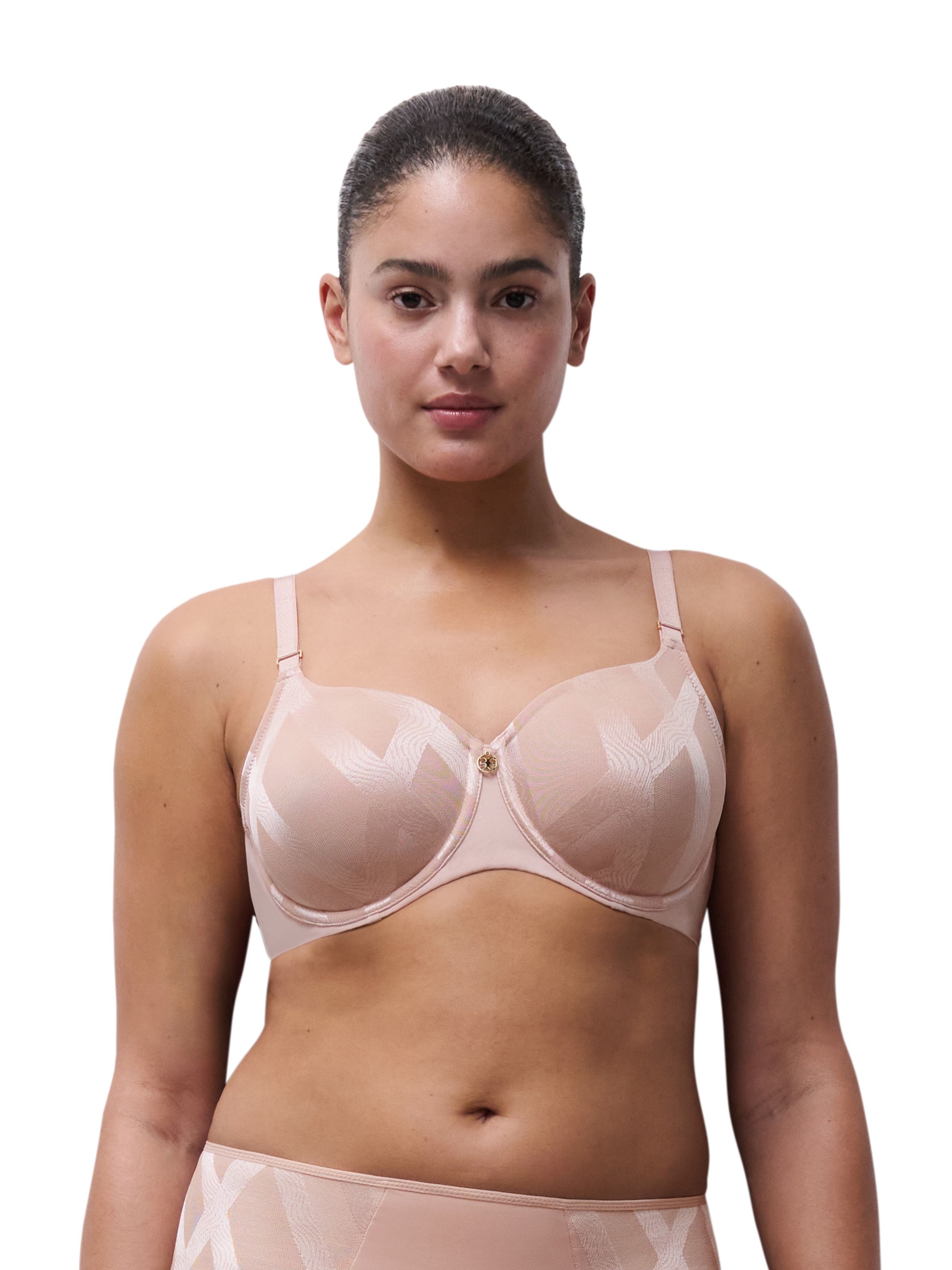 Chantelle Bügel-BH »GLAZE« grafisches Gewebe mit matten und schimmernden Kontrasten