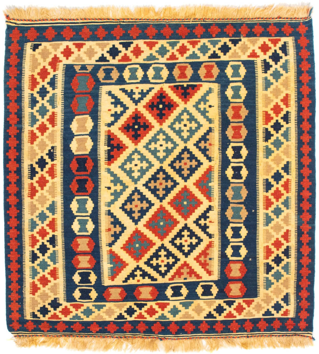 morgenland Wollteppich »Kelim - Oriental quadratisch - 105 x 102 cm - mehrf günstig online kaufen