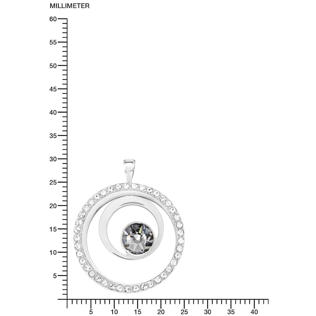 s.Oliver Kette mit Anhänger »2015126«, mit Kristallen
