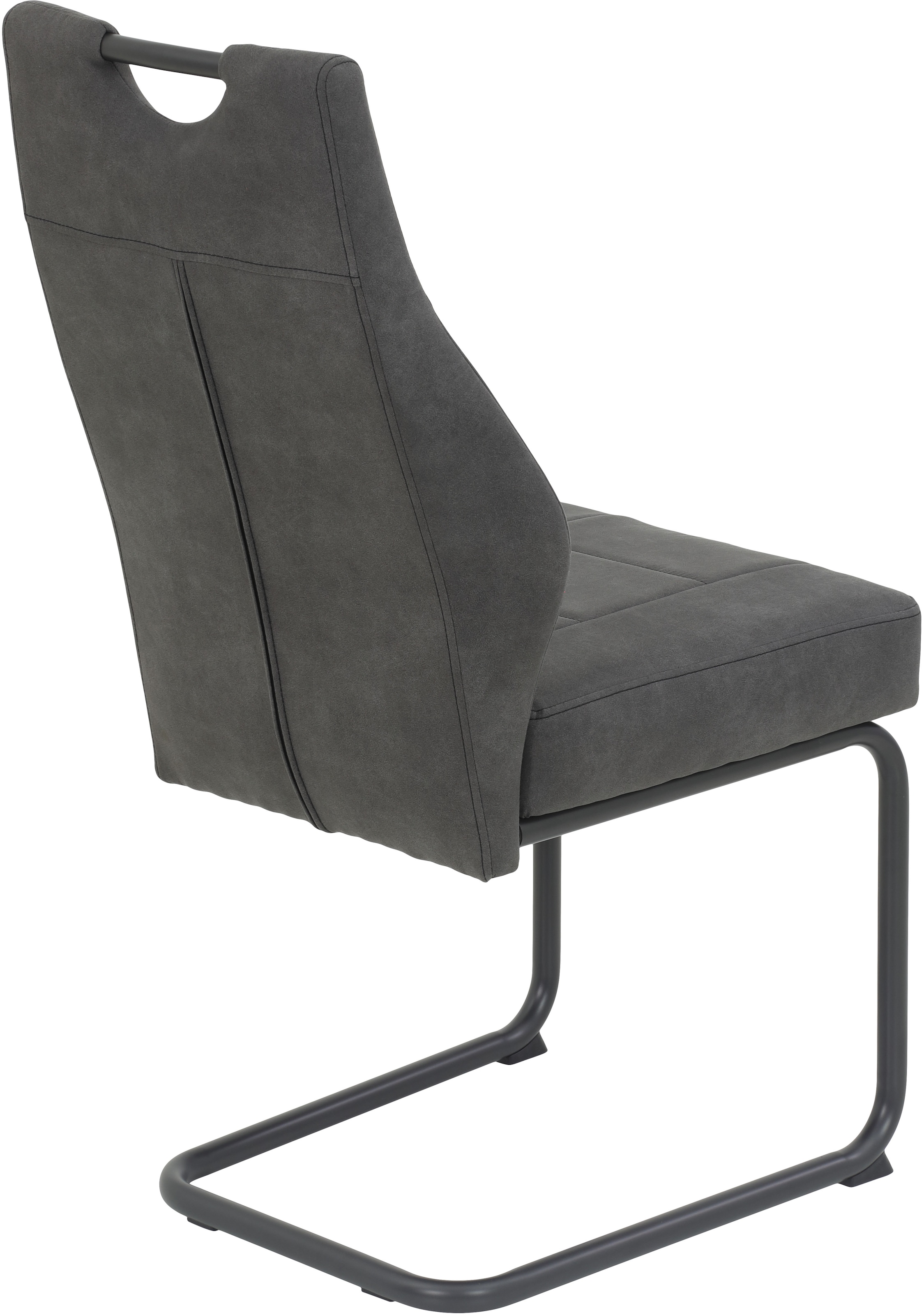 HELA Esszimmerstuhl »Linda S Schwingstuhl BESTSELLER«, (Set), 2 St., Microfaser, mit Taschenfederkern Sitz, mit 140KG belastbar, Freischwinger