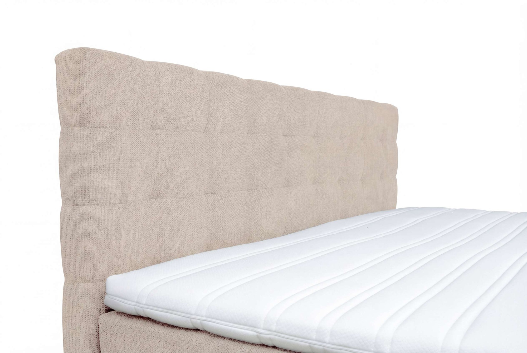 Home affaire Boxspringbett »Ilona, Doppelbett, Polsterbett, Federkernbett, Komforbett, 160, 180 cm« inkl. Topper, zwei Bettkästen, Taschen-Federkernmatratze, Härtegrad 3