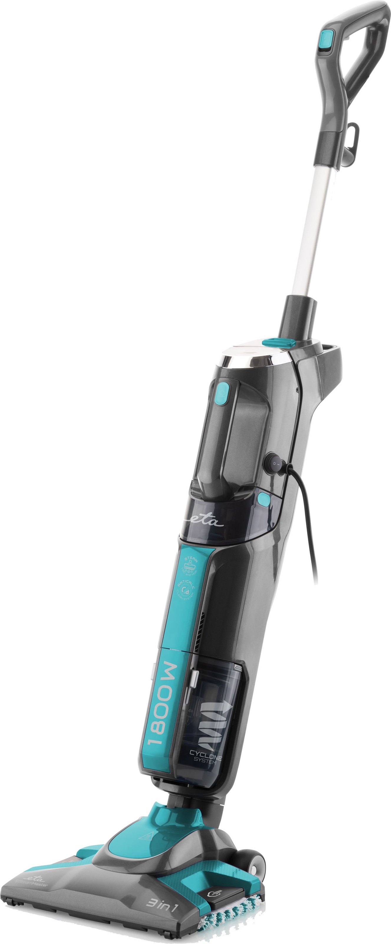 eta Dampfmopp »3 in 1 STEAM MASTER ETA323490000«, Handdampfreiniger oder Stielstaubsauger