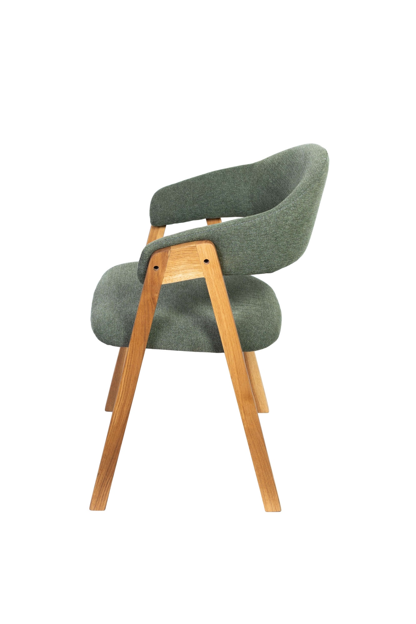 OTTO home Armlehnstuhl »Arco Polsterstuhl, Esszimmerstuhl, Küchenstuhl, 4-Fußstuhl« () 2 Stk.Bequem und stilvoll. Gepolstert. Massivholzbeine