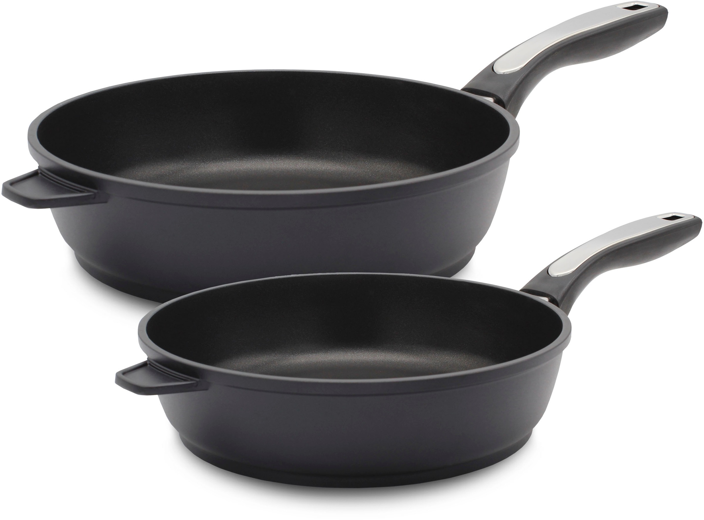 Krüger Pfannen-Set »Delta« Aluminiumguss Set, 2 Stk. tlg. Ø 24/28 cm, Induk günstig online kaufen