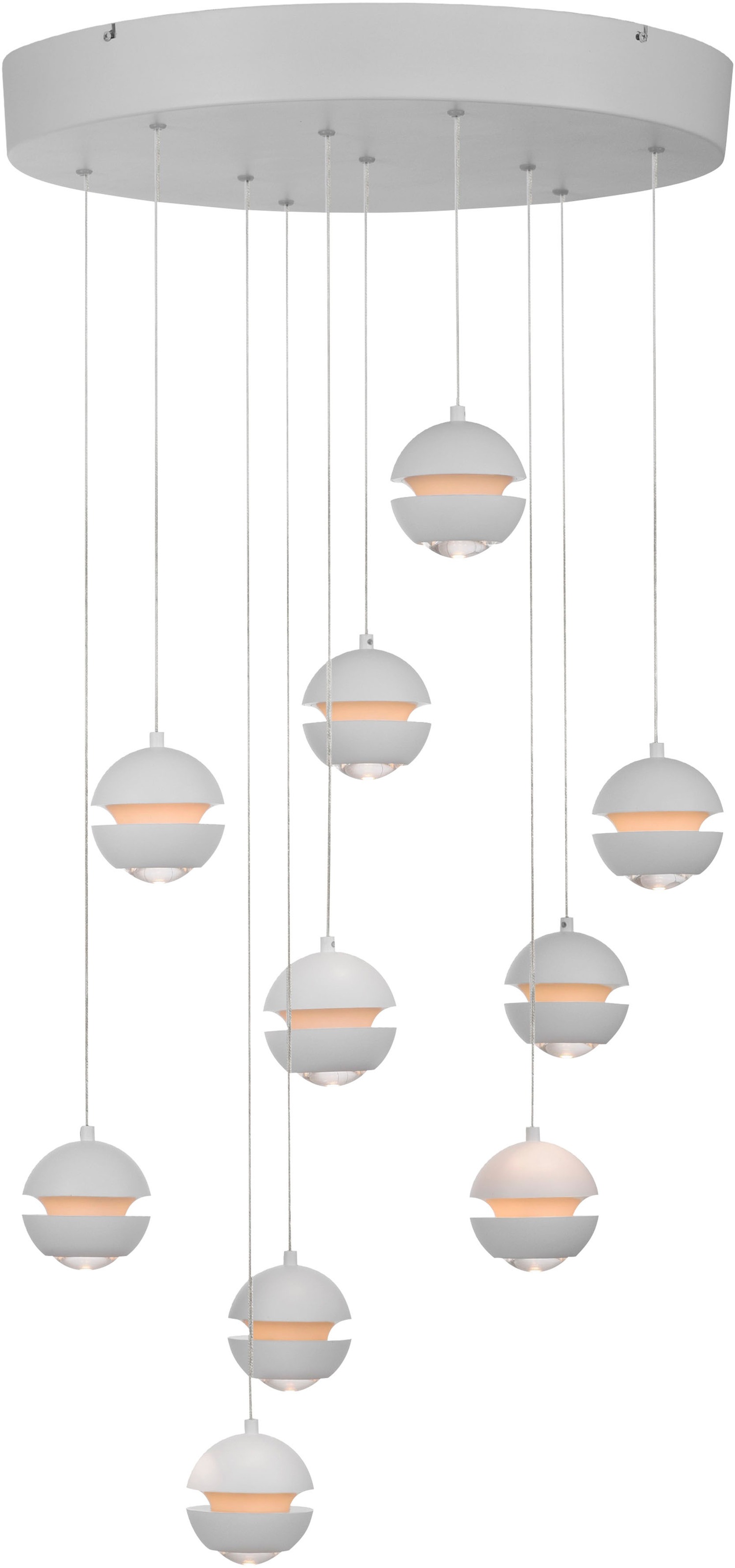 SCHÖNER WOHNEN-Kollektion LED Pendelleuchte »LINI« LED-Board 1 Stk. Warmweiß SCHÖNER WOHNEN Kollektion, 3-Stufen Dimmer, Comfort-Lift