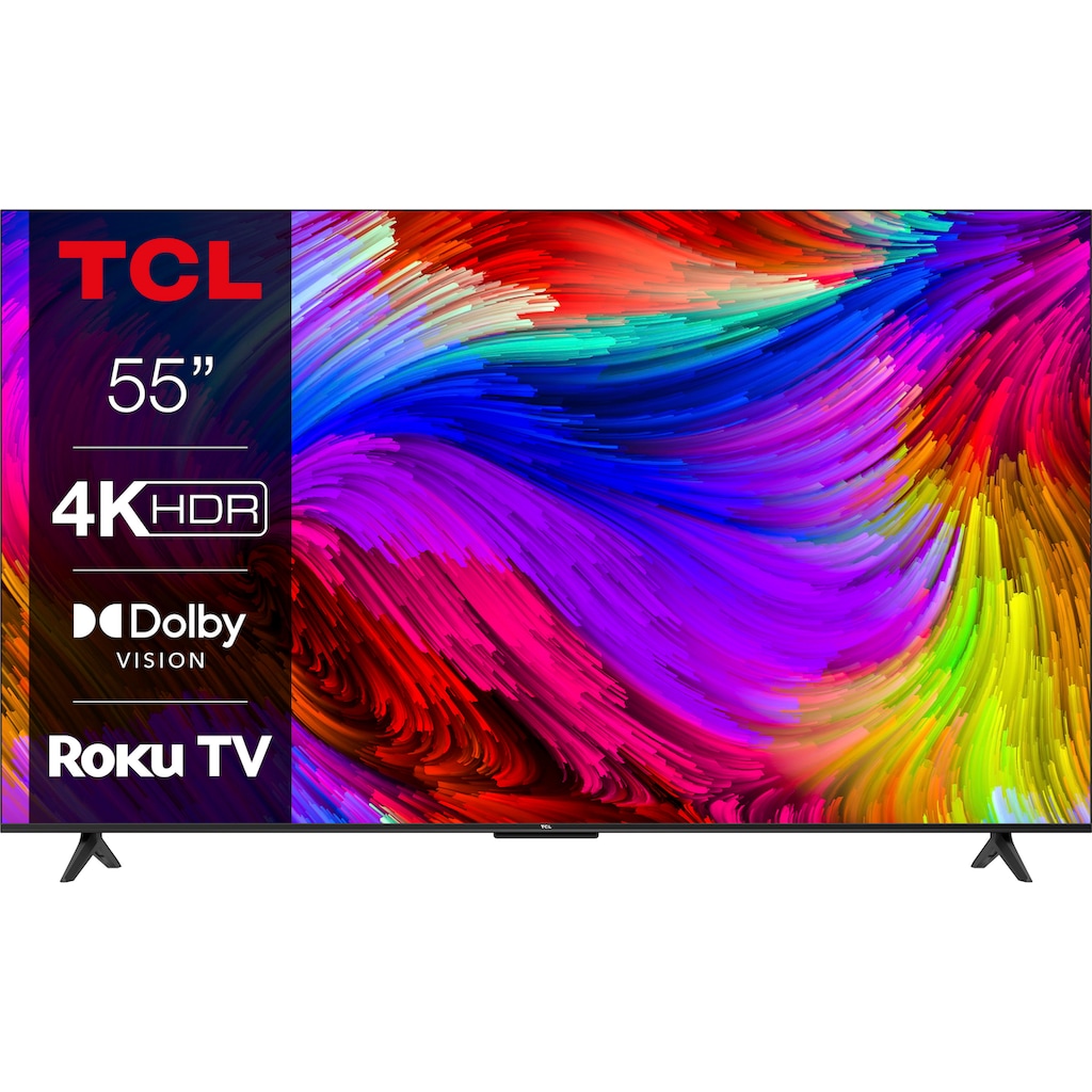 TCL LED-Fernseher »55RP630X1«, 139 cm/55 Zoll, 4K Ultra HD, Smart-TV, Roku TV, HDR, HDR10, Dolby Vision, Game Master, HDMI 2.1