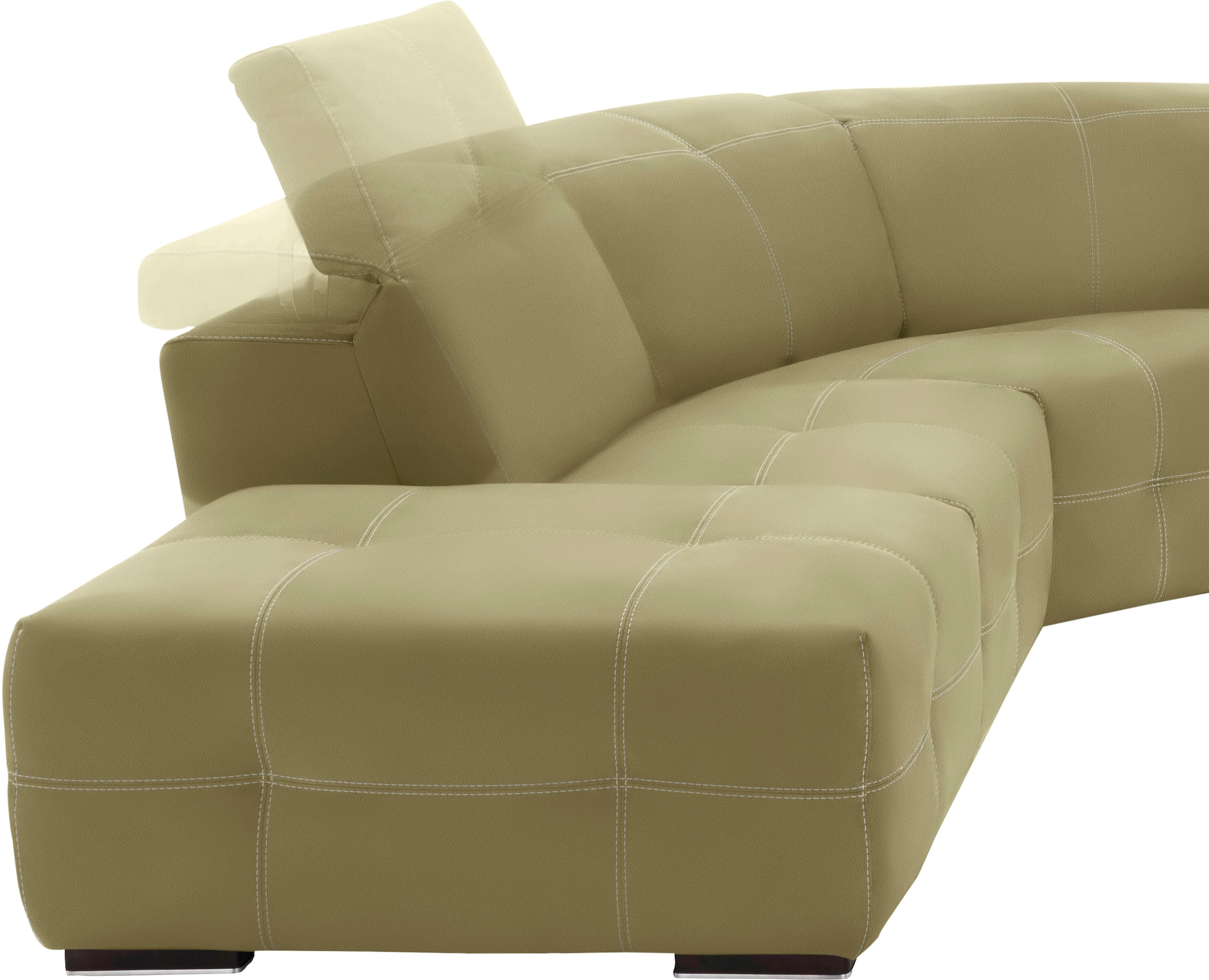Egoitaliano Ecksofa »Sauvanne, Designsofa der Extraklasse, elegant und bequ günstig online kaufen