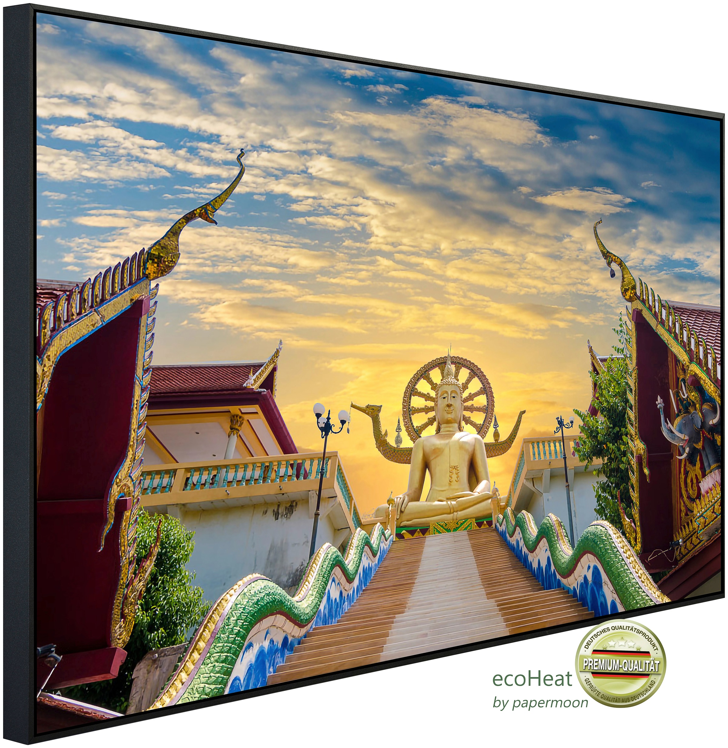 Papermoon Infrarotheizung »Buddah palast«, sehr angenehme Strahlungswärme günstig online kaufen