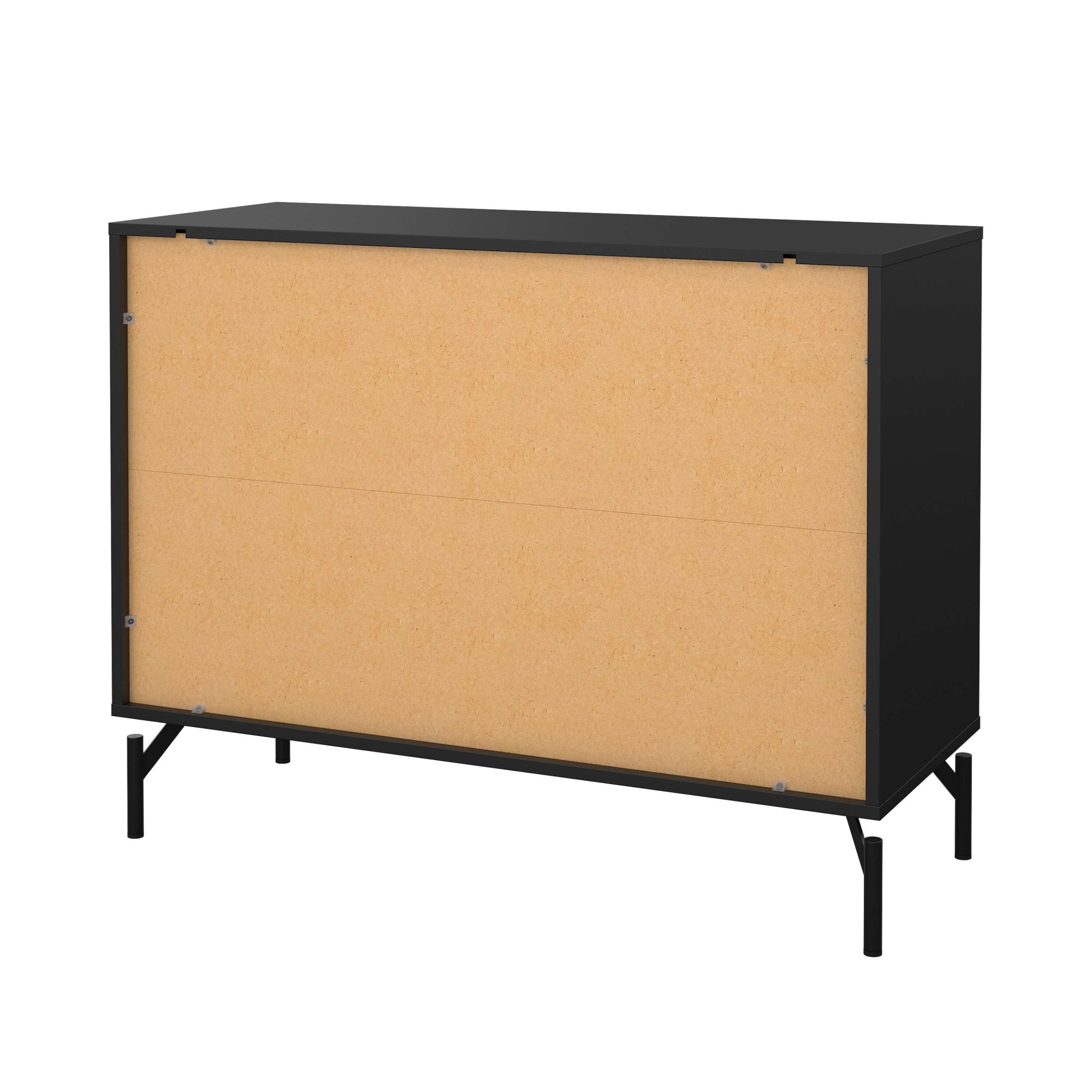INOSIGN Kommode »Dana, Aufbewahrung, Schubladenschrank, Stauraum«, Sideboard mit 3 Schubladen, Metallbeine, Breite 99 cm