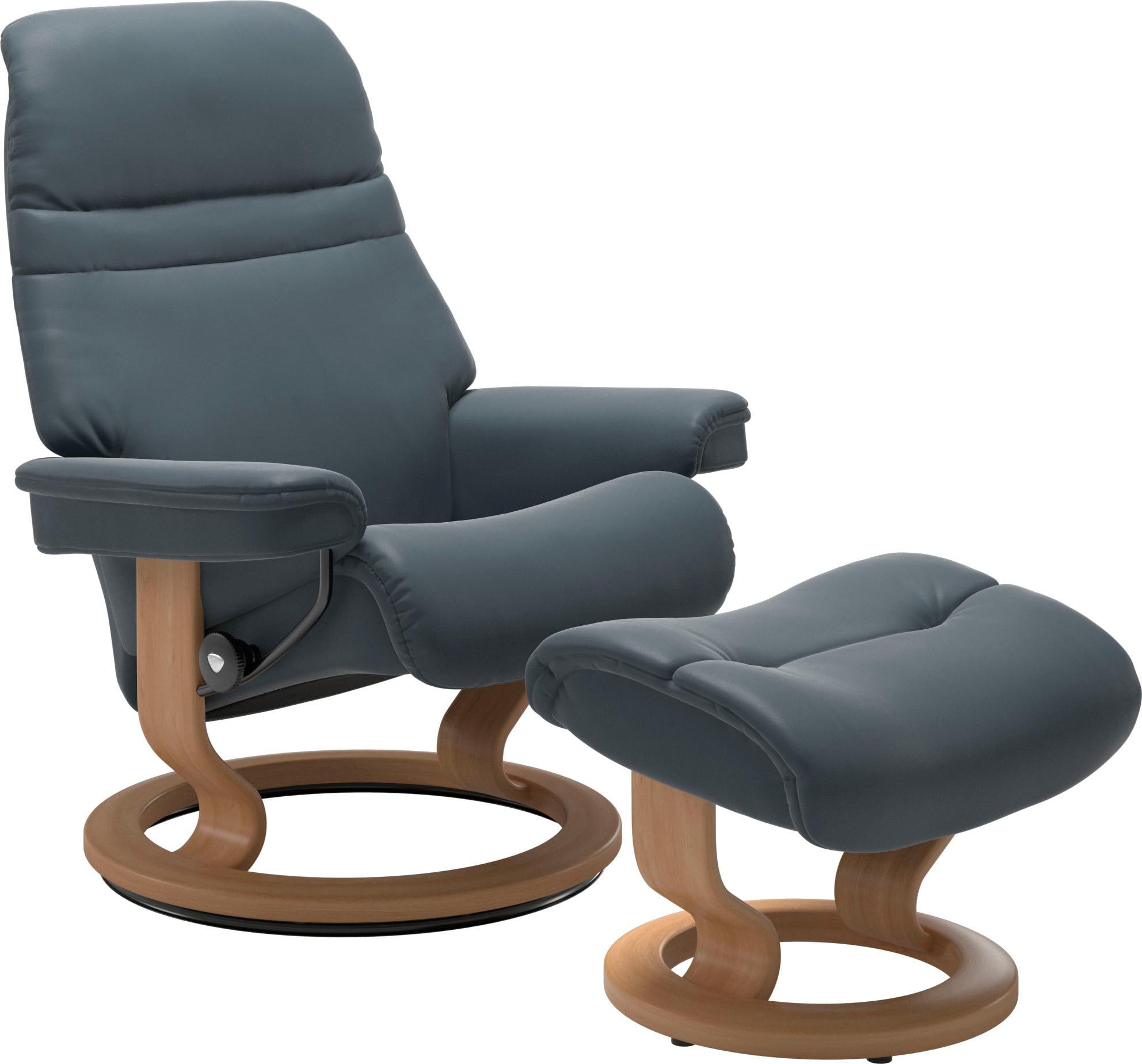 Stressless® Relaxsessel »Sunrise«, mit Classic Base, Größe M, Gestell Eiche