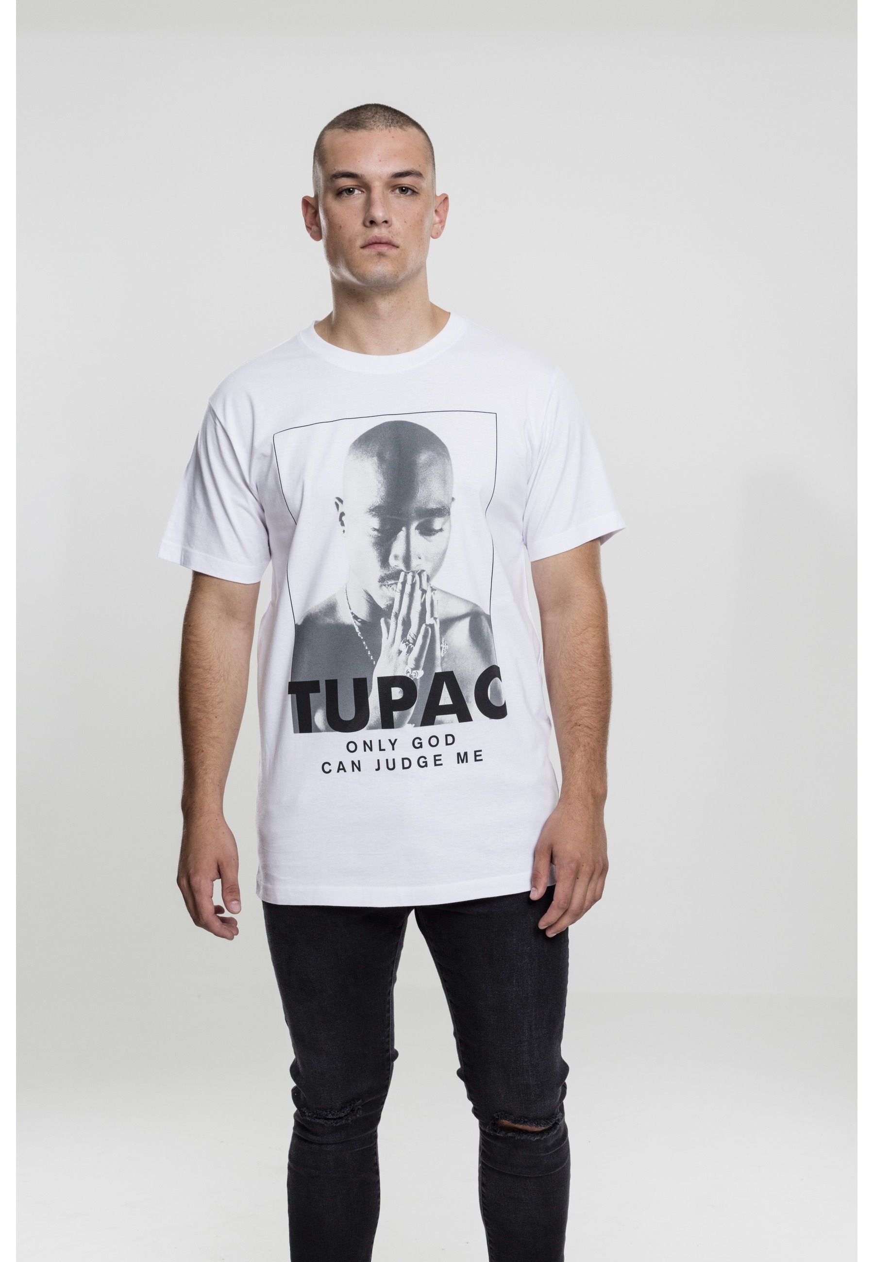Merchcode Kurzarmshirt »Merchcode Herren 2Pac Prayer Tee« 1 Stk.