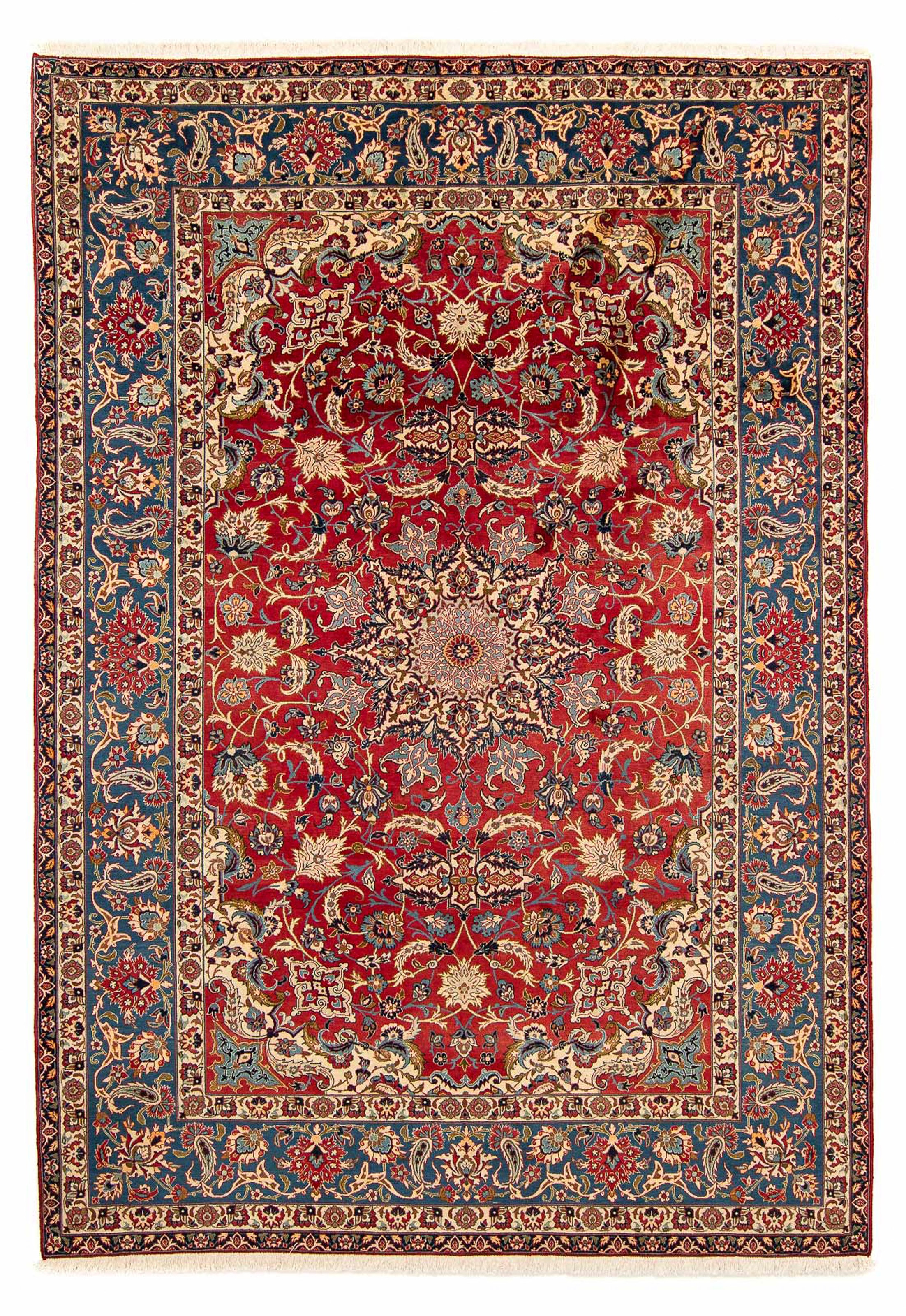 Klassisch Orient Teppich Orientalisch dicht gewebt Wohnzimmer Rot