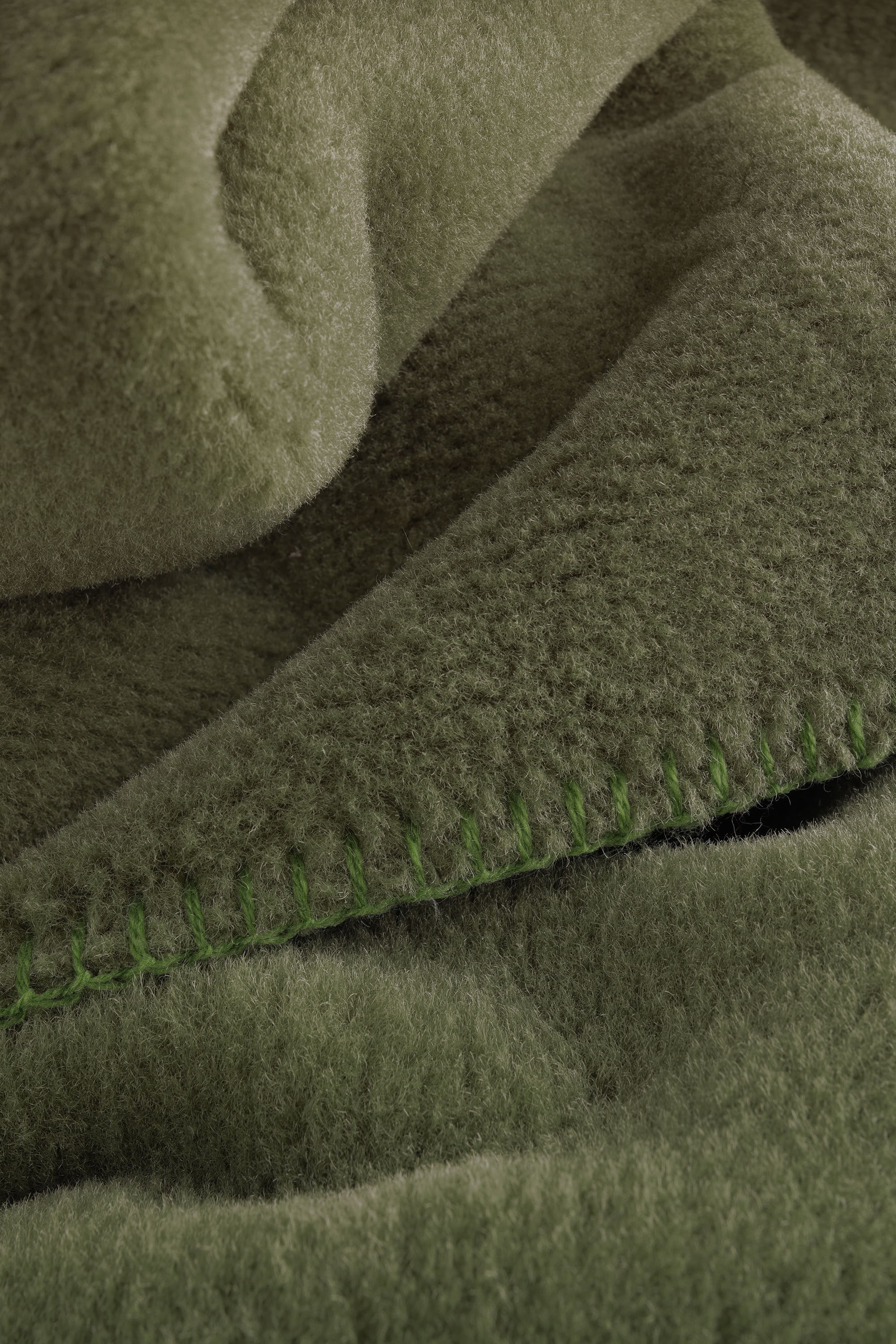 Biederlack Wohndecke »Wohndecke Wool Feel im Pelz-Look«, mit gektteltem Zierstich