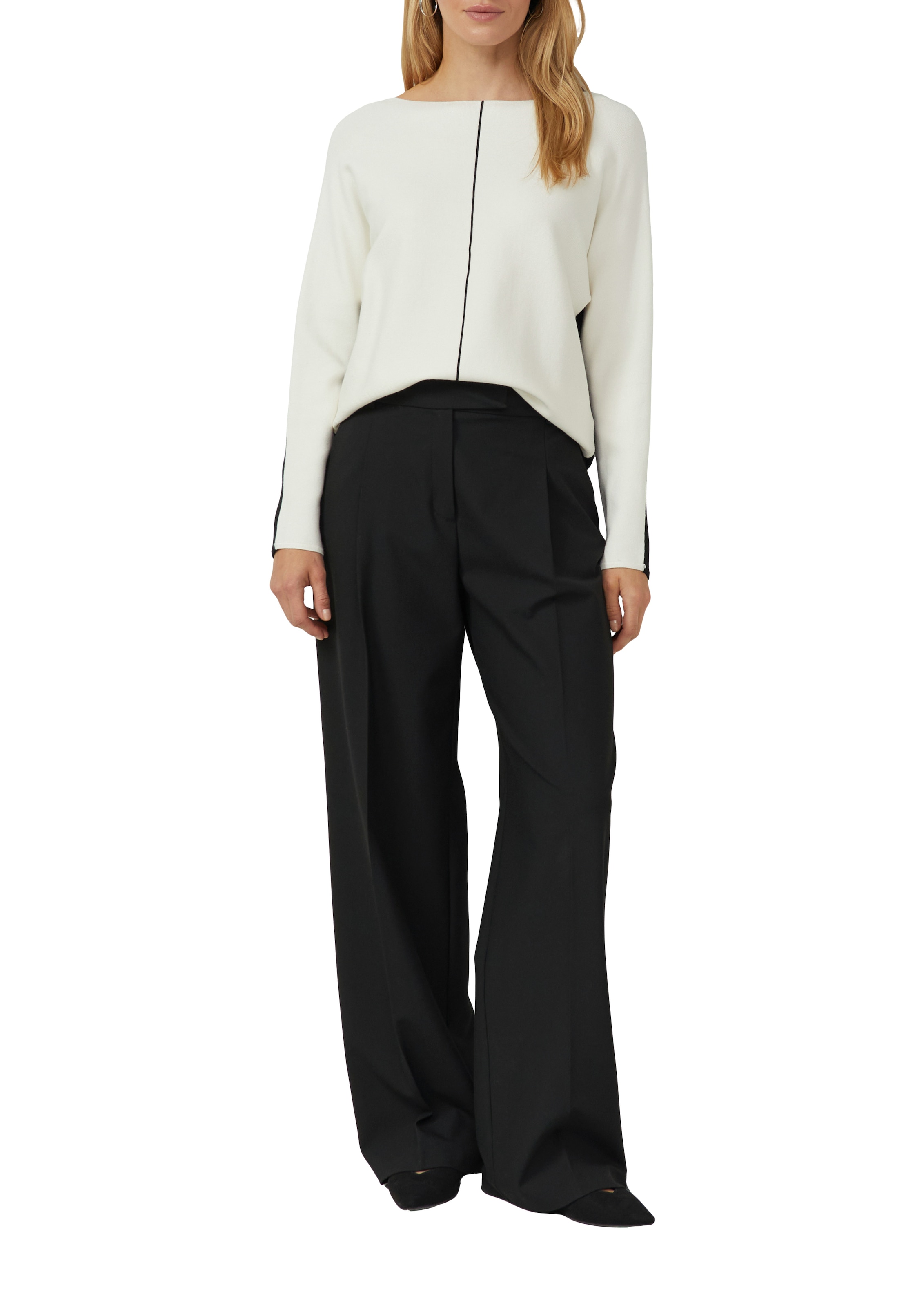 s.Oliver BLACK LABEL Strickpullover mit Colour-Blocking