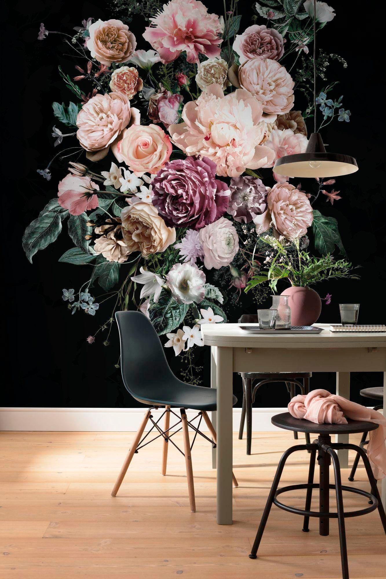 Komar Vliestapete »Digitaldruck Vlies - Charming - Größe 200 x 250 cm«, bedruckt, Wohnzimmer, Schlafzimmer