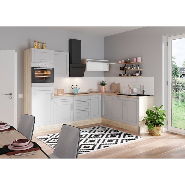 OPTIFIT Küche »Ahus«, 200 x 270 cm breit, wahlweise mit E-Geräten, Soft  Close Funktion auf Rechnung kaufen