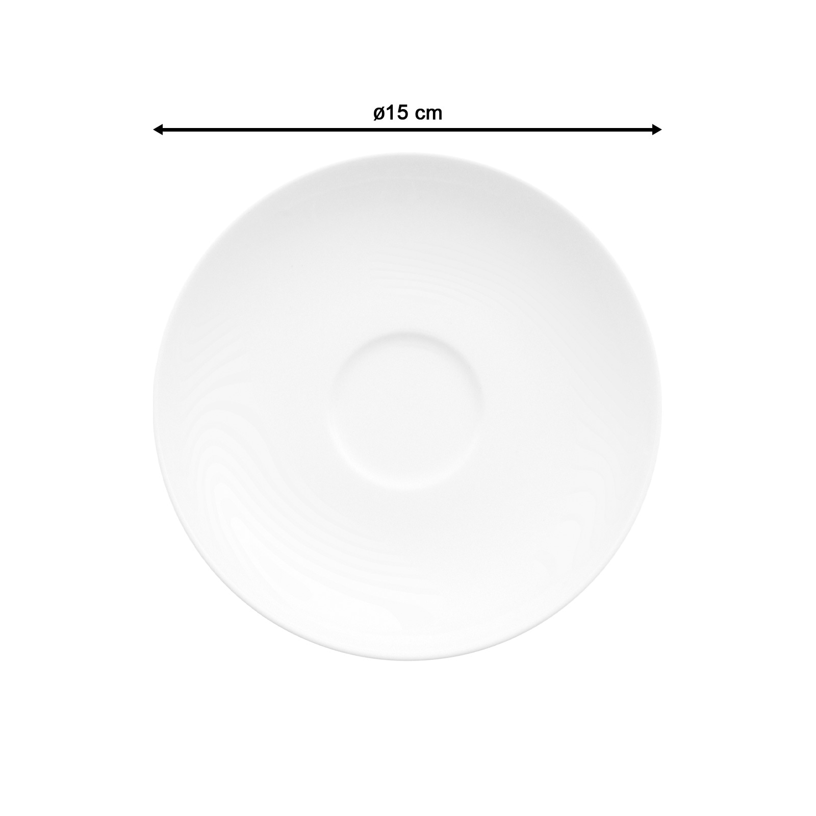 Villeroy & Boch Untertasse »Kaffee/Teeuntertasse Royal ø 15.0 cm 6er Set weiß«